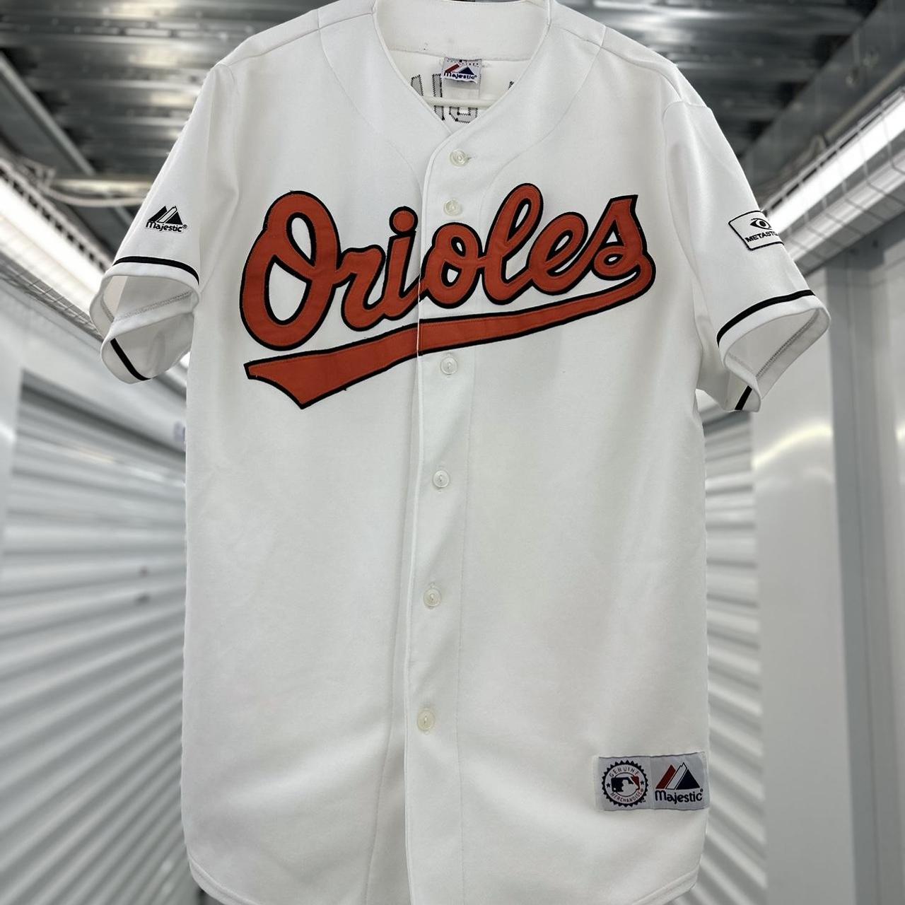 MLB Baltimore Orioles Baseball Majestic Mens Jersey - Depop