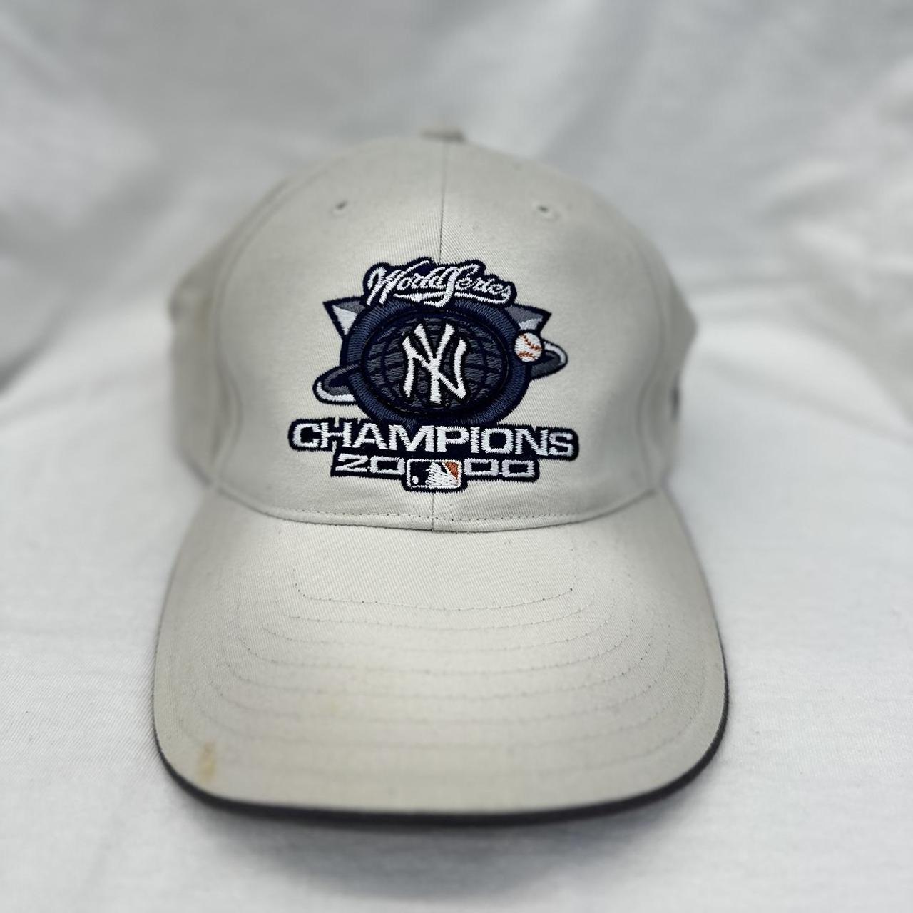 Yankees World Series Hat  Yankees 2000 World Series Grey Under