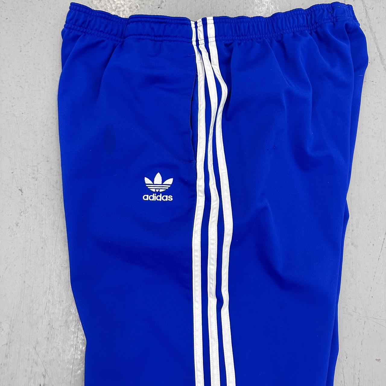 Baggy Y2K Adidas Track Pants Super Clean pair of... - Depop