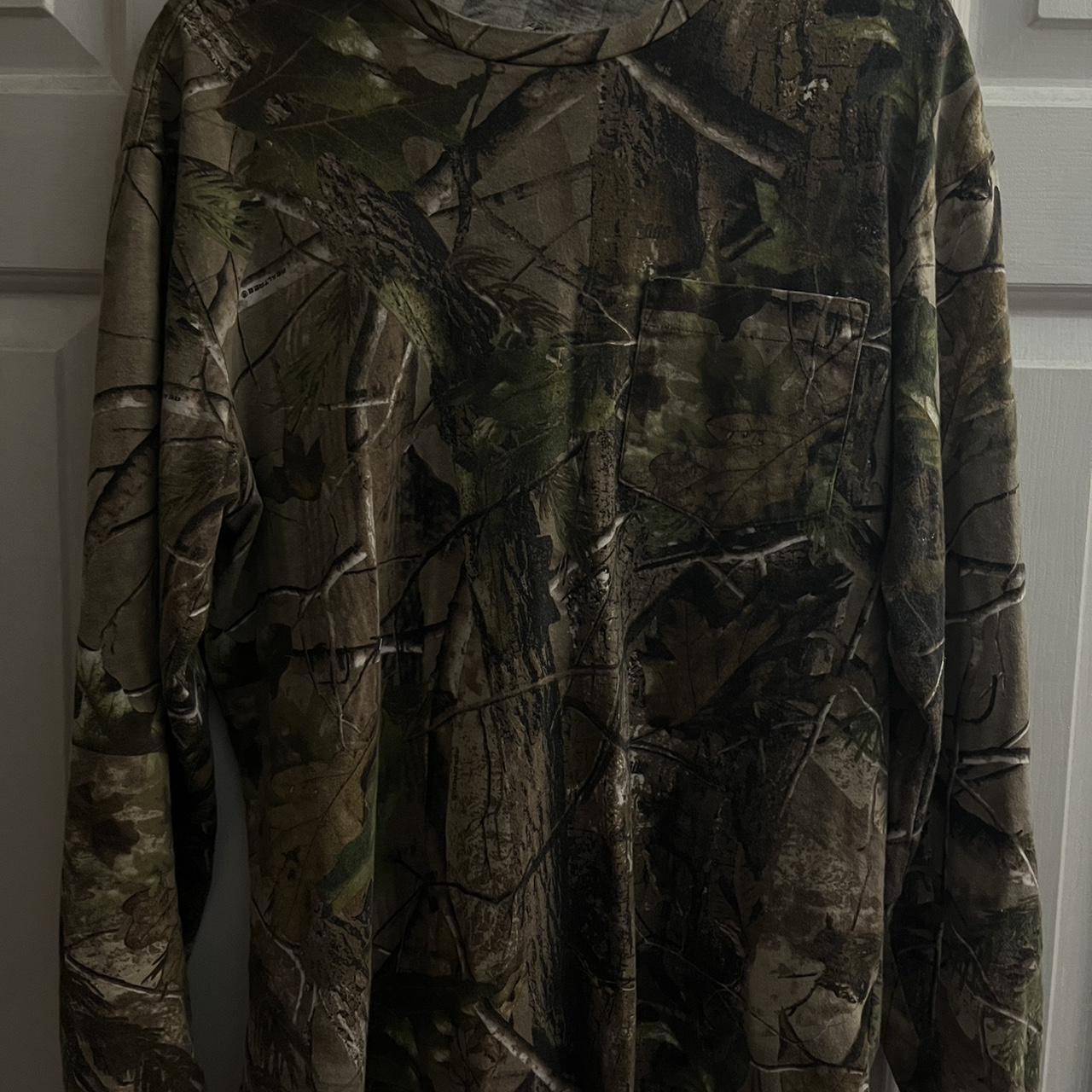 Vintage Camo Long Sleeve Size M Message Before... Depop