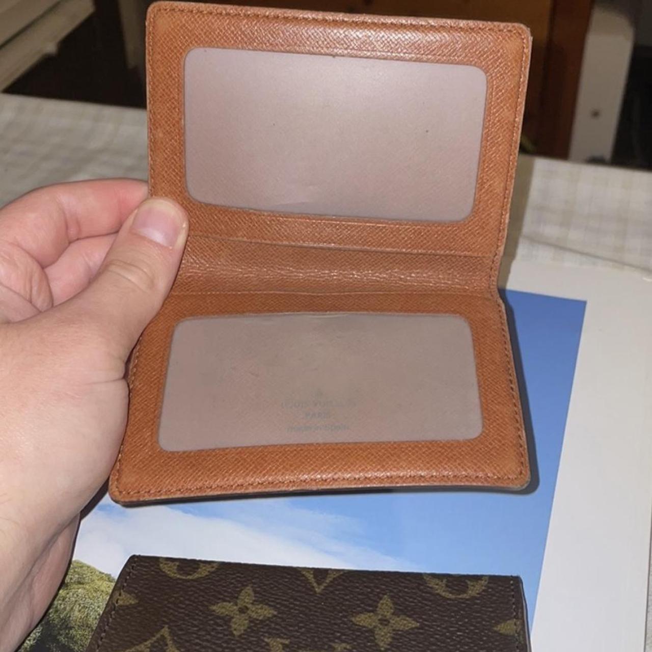 Louis Vuitton card holder. Bought 2 years ago so I - Depop