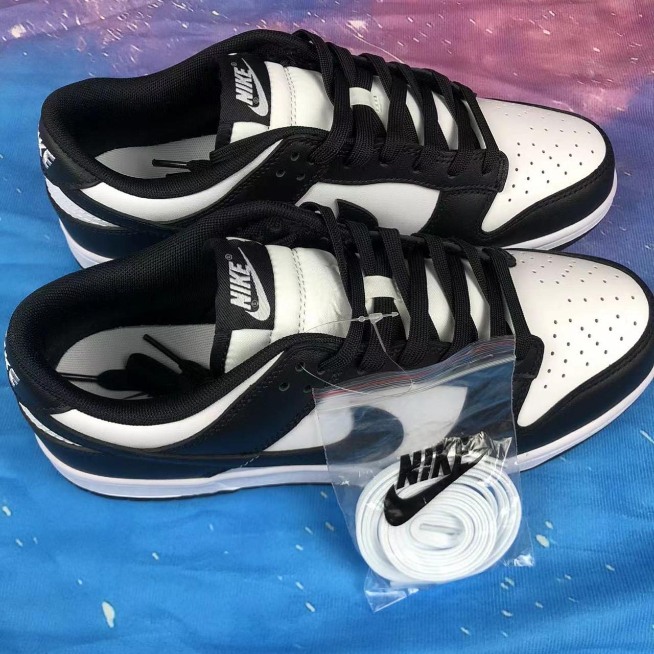 Brand New Nike Dunk Low Shoes Black and store White Panda Sizes Women 6.5