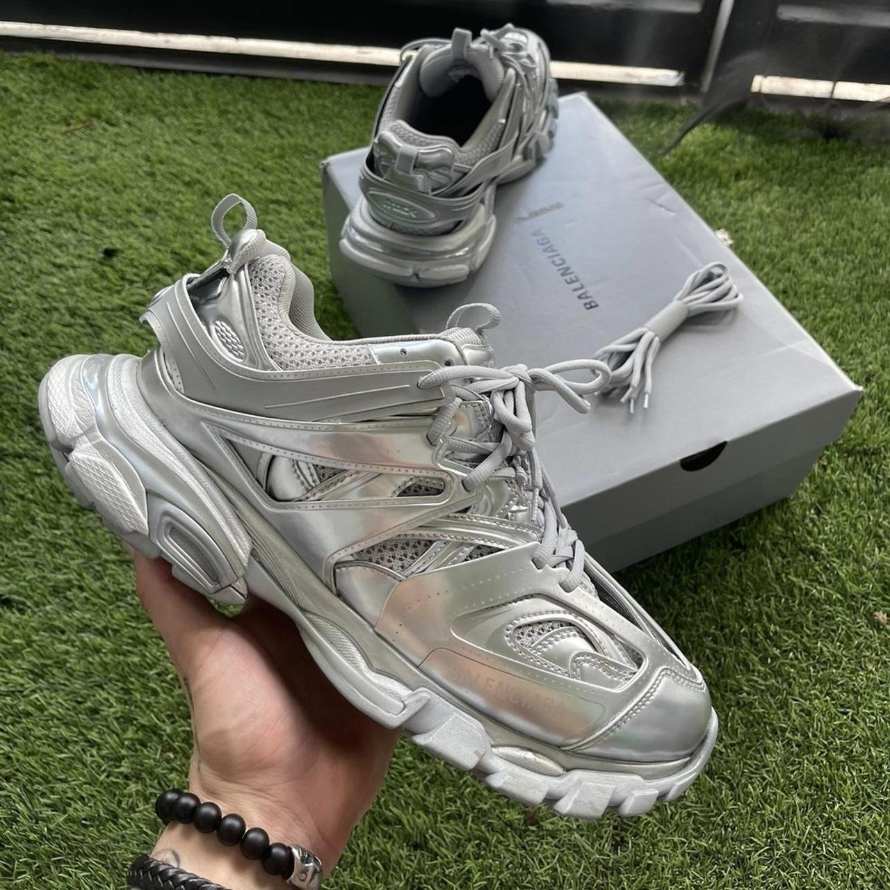 Balenciaga Track Sneaker 'Silver