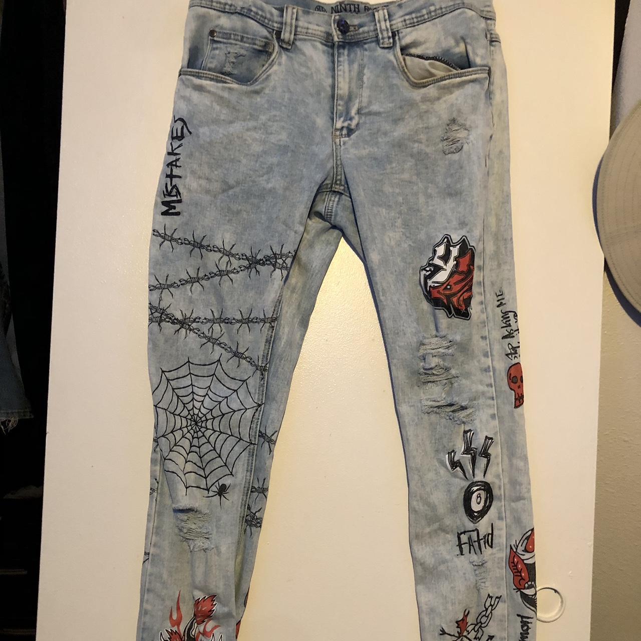 Ninth Hall Rogue Skinny Light Wash Jeans | Zumiez
