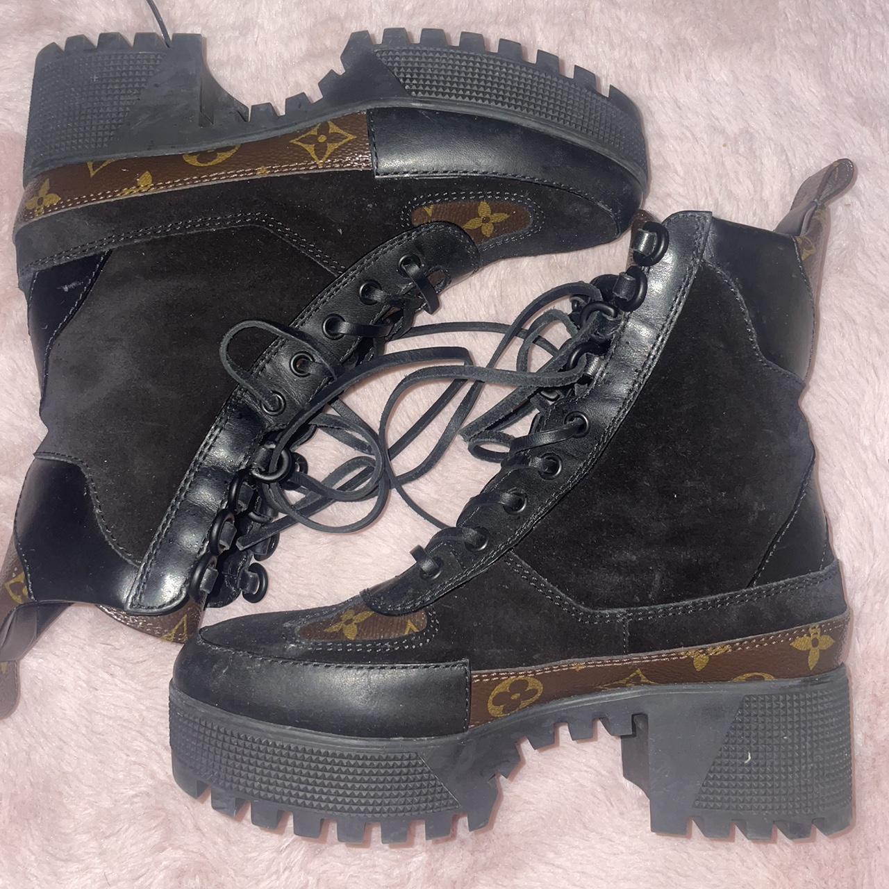 Louis Vuitton Combat Boot heels, the