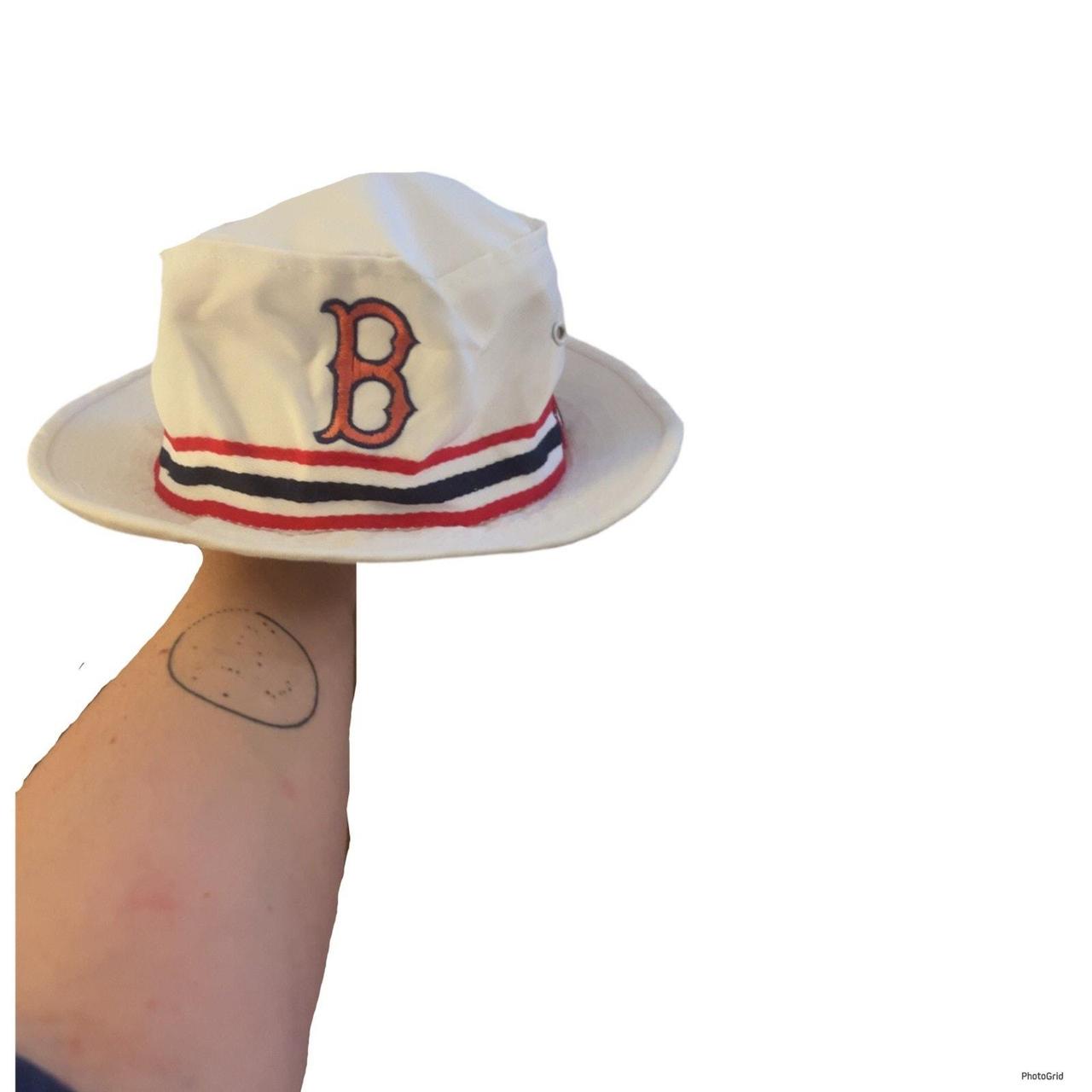 Source Unknown Men's Hat - White – The Vintage Te… - image 1