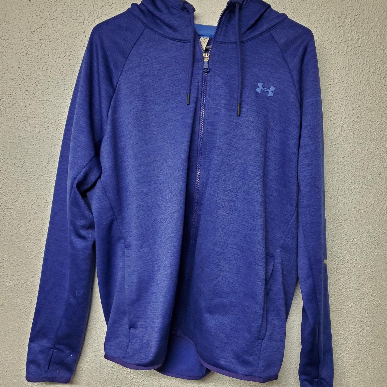 Under Armour Men's Blue Jacket | Depop