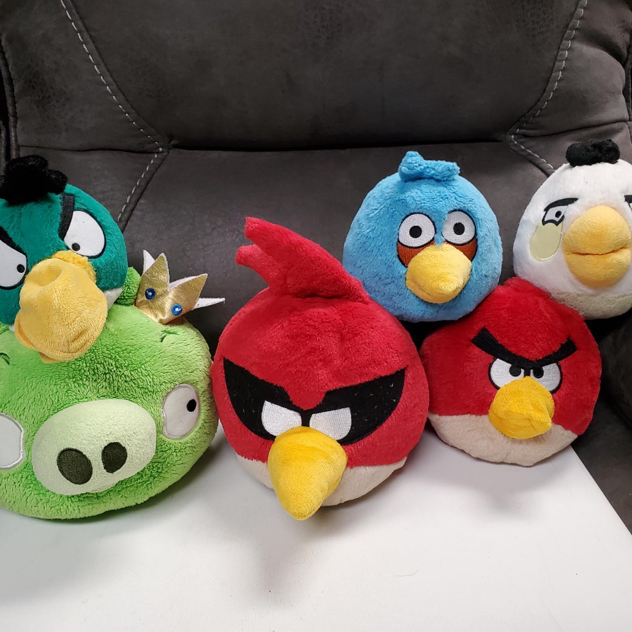 Plush Angry Birds Stuffed Animals - Lot of 6. ... - Depop