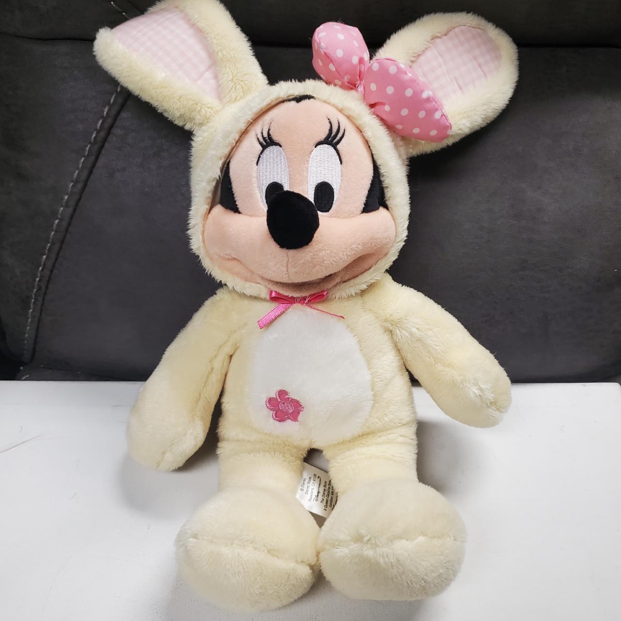 Plush Disney Minnie Mouse in Easter Bunny Outfit... - Depop