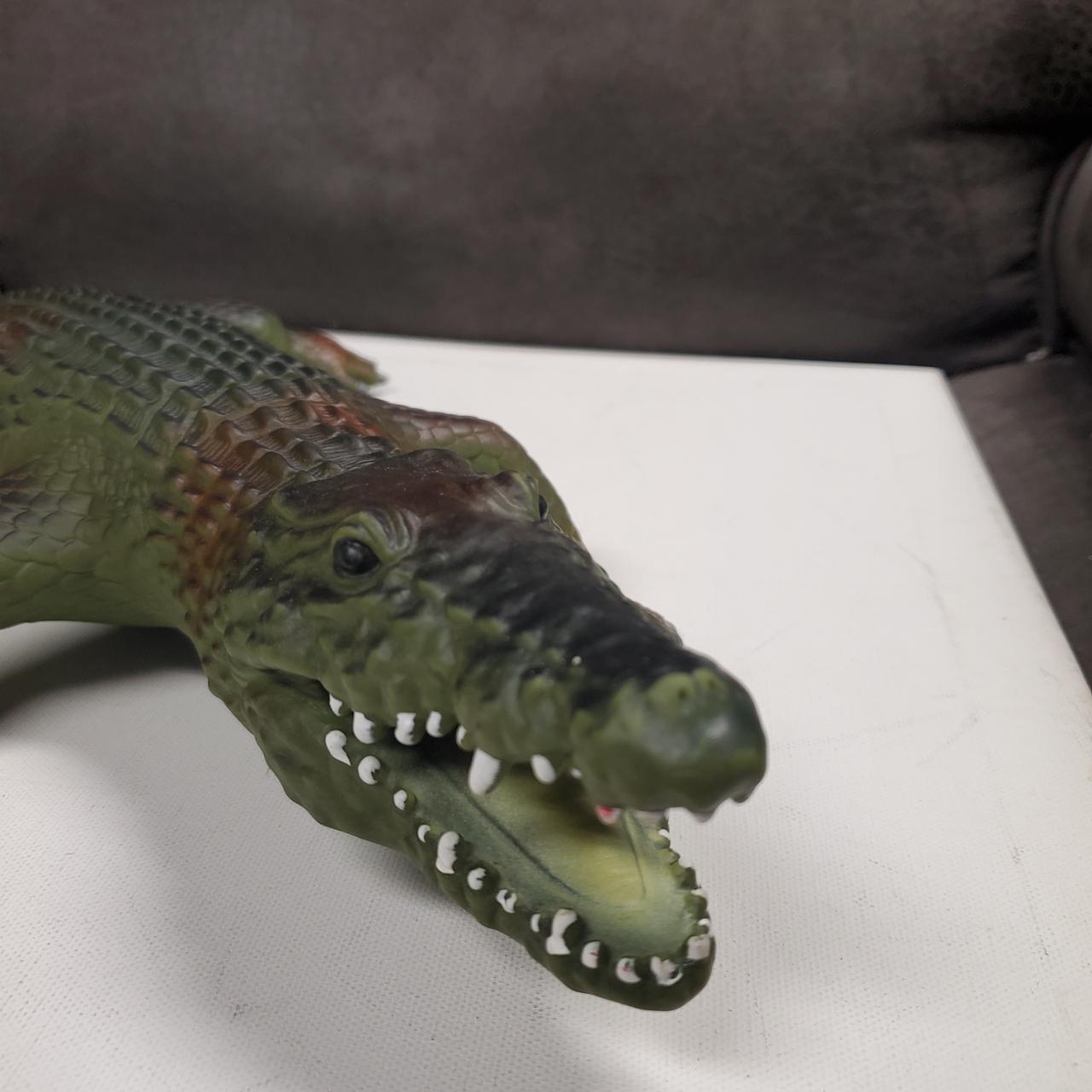 Toy Animal Action Figure - Alligator - Rubber - 24