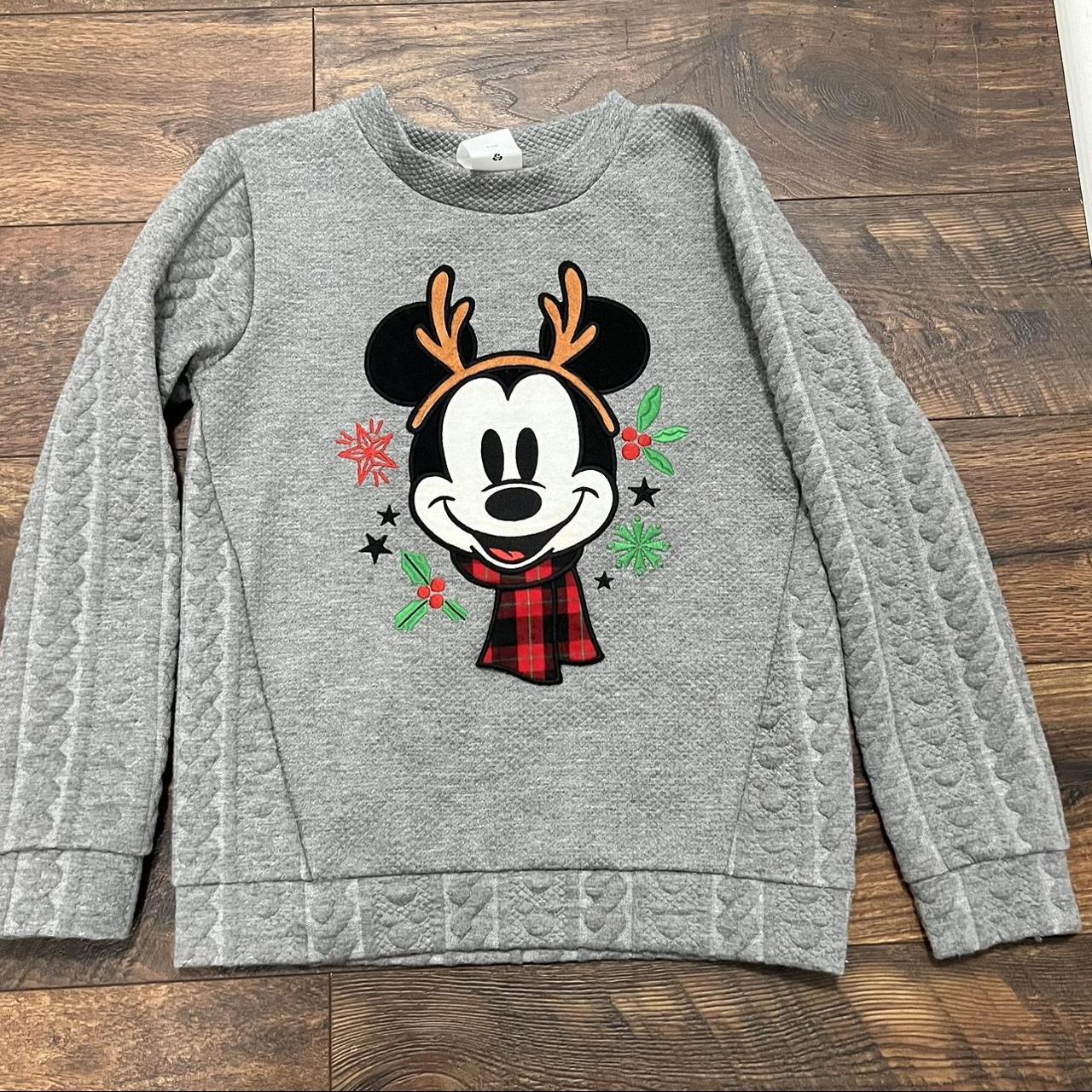 Mickey mouse sale xmas sweater