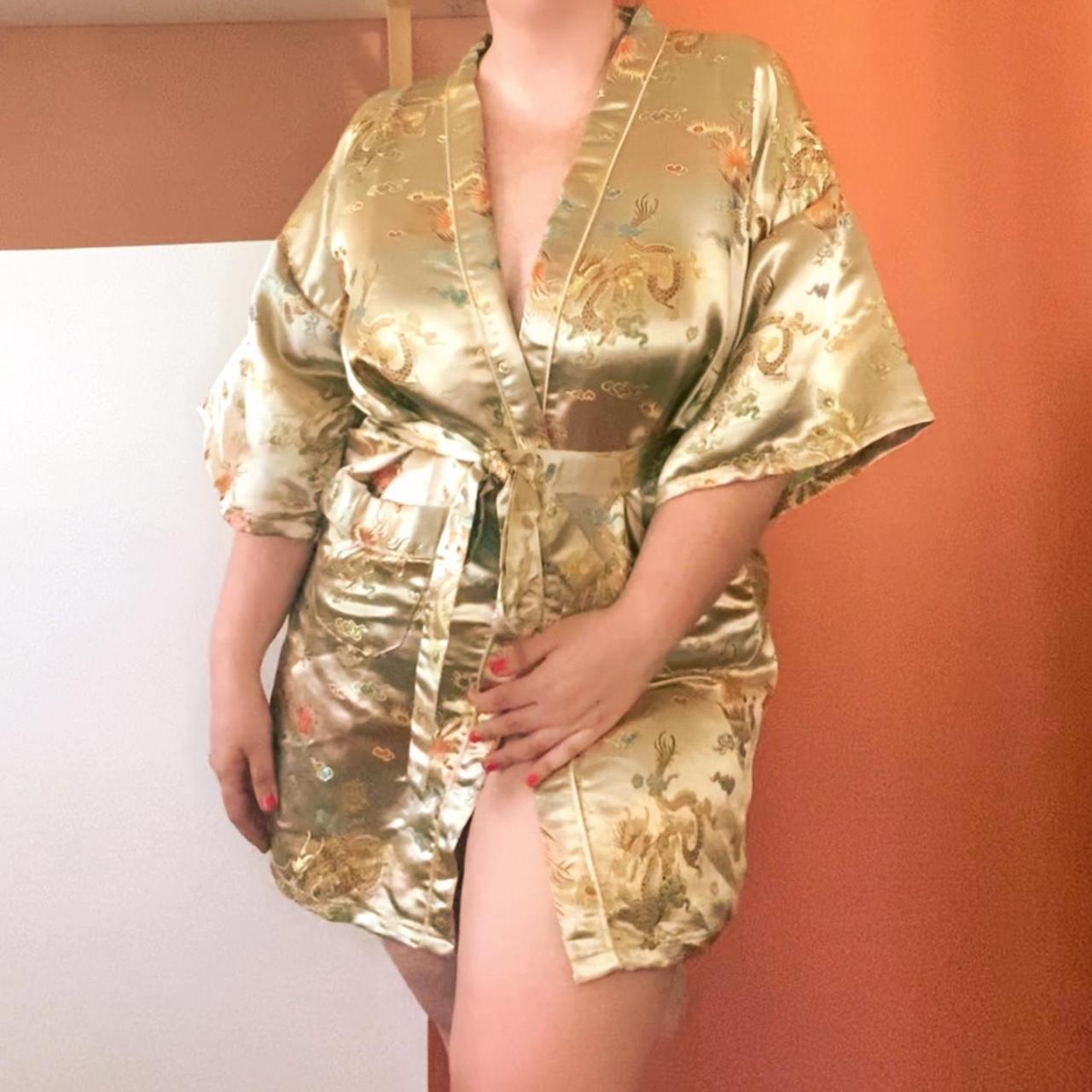 Women's Gold Robe Depop
