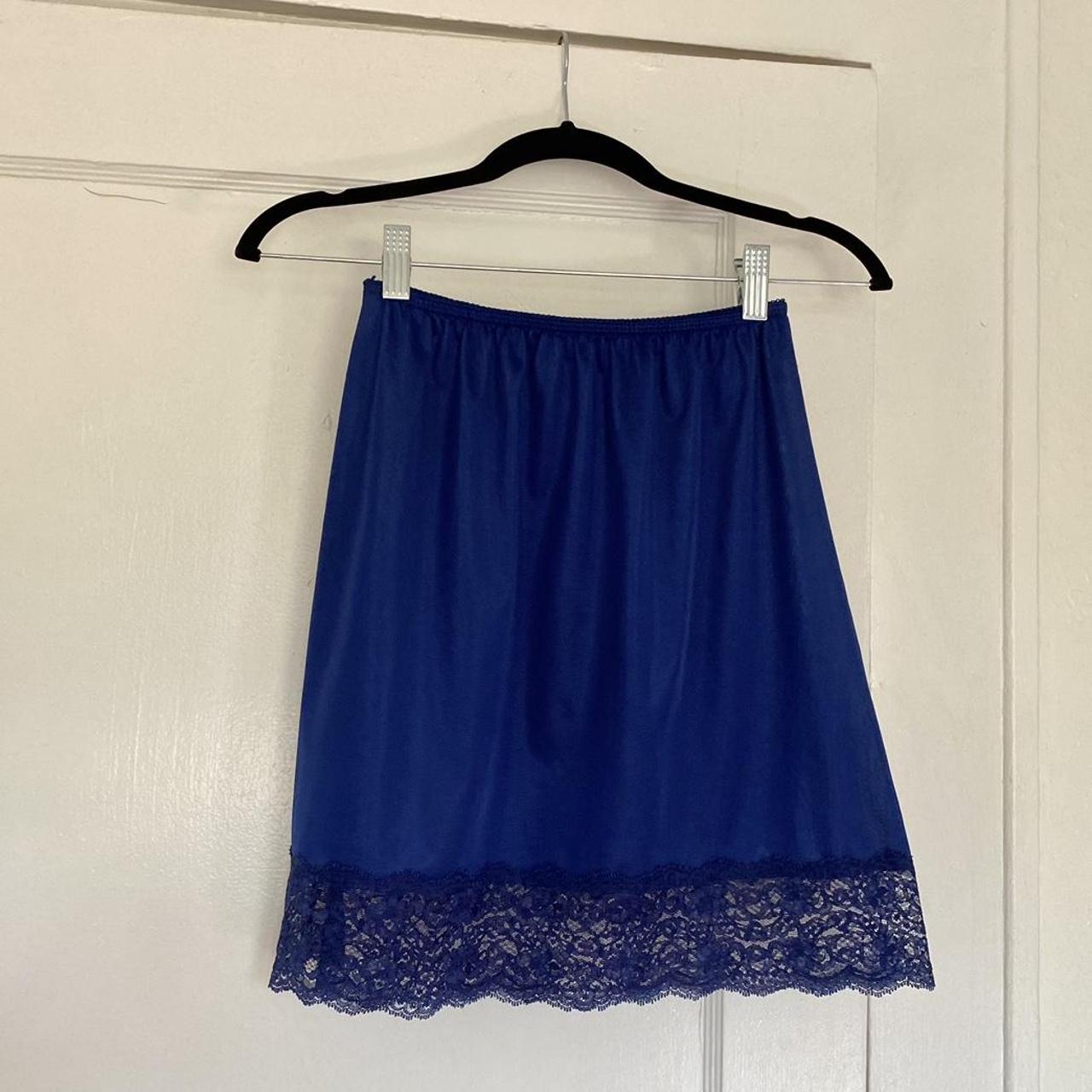 Sears Navy Mini Half Slip Adorable mini half slip... Depop