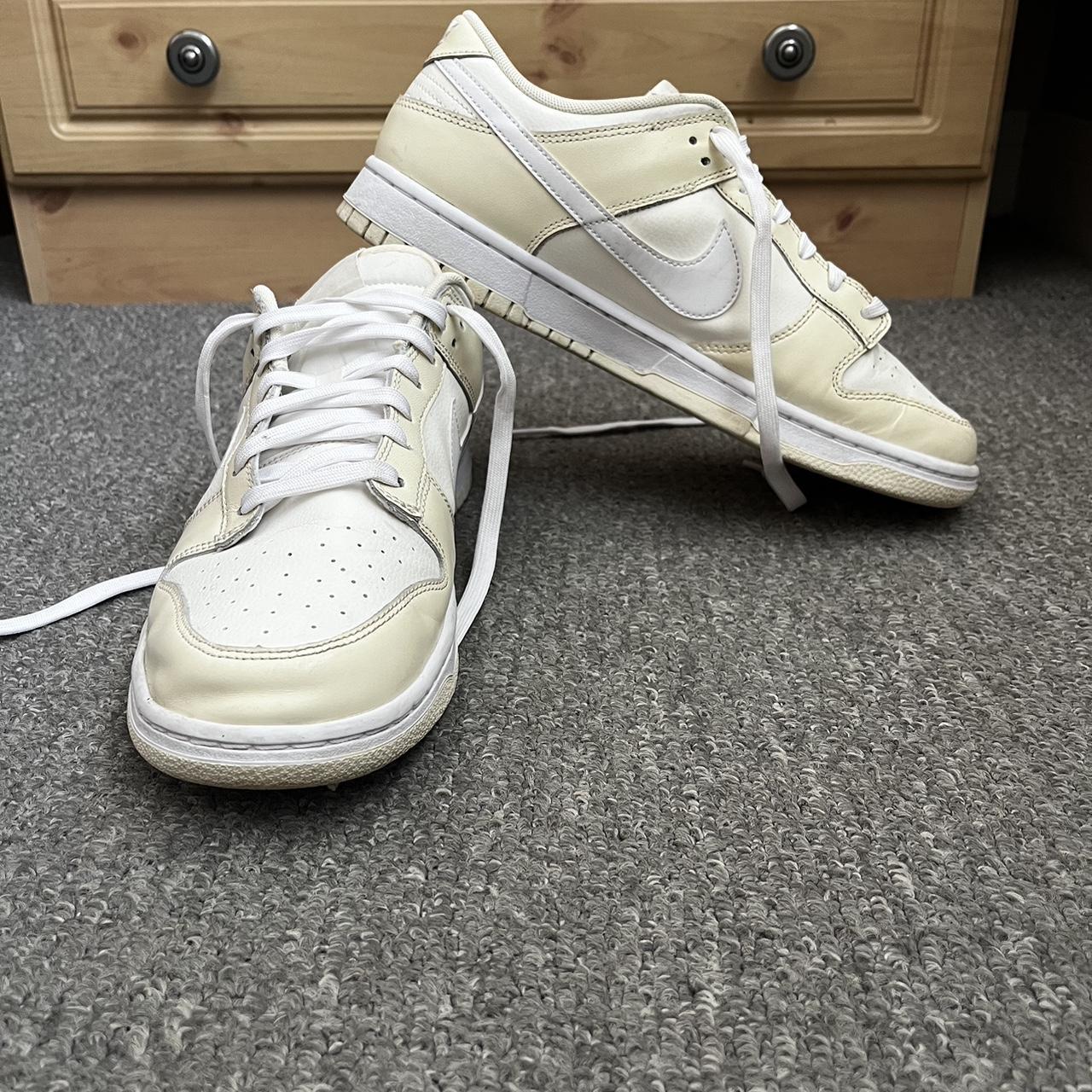 white oat milk dunk low