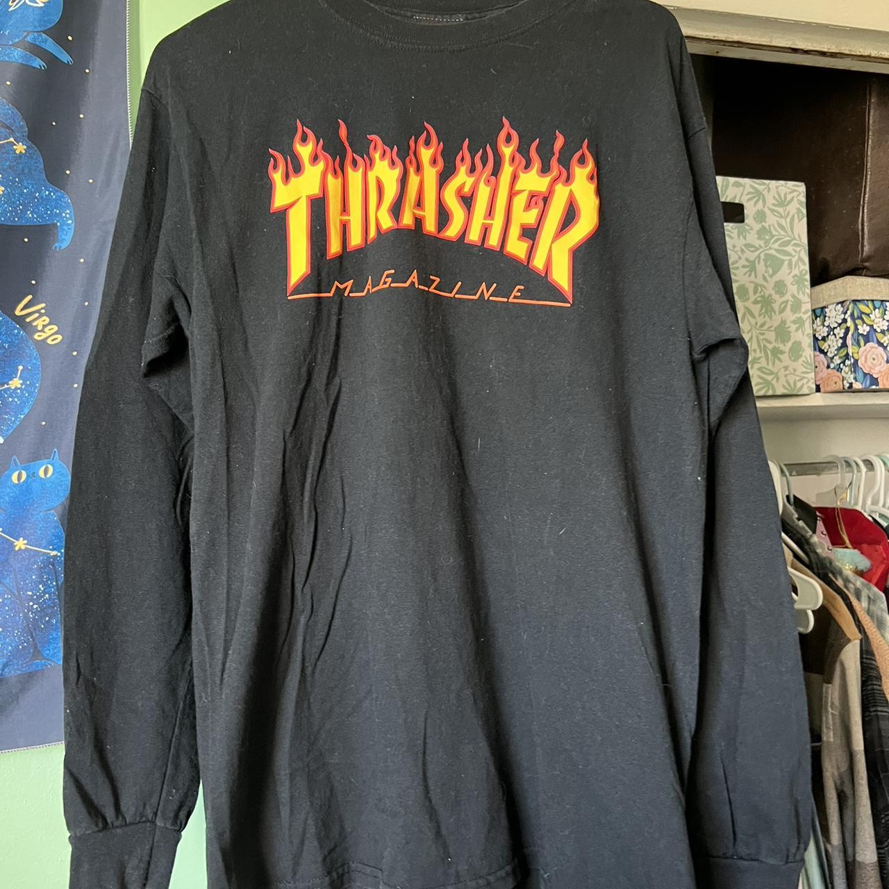 thrasher long sleeve shirt womens