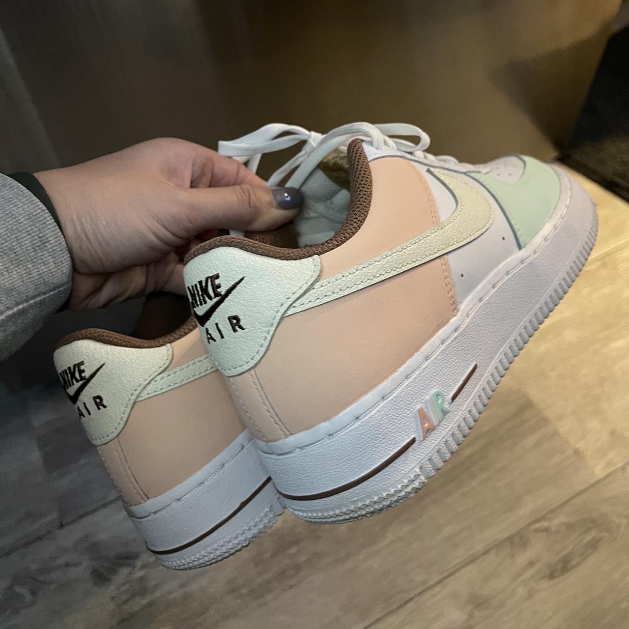 Big Kids' Nike Air Force 1 LV8 SE casual shoe in - Depop