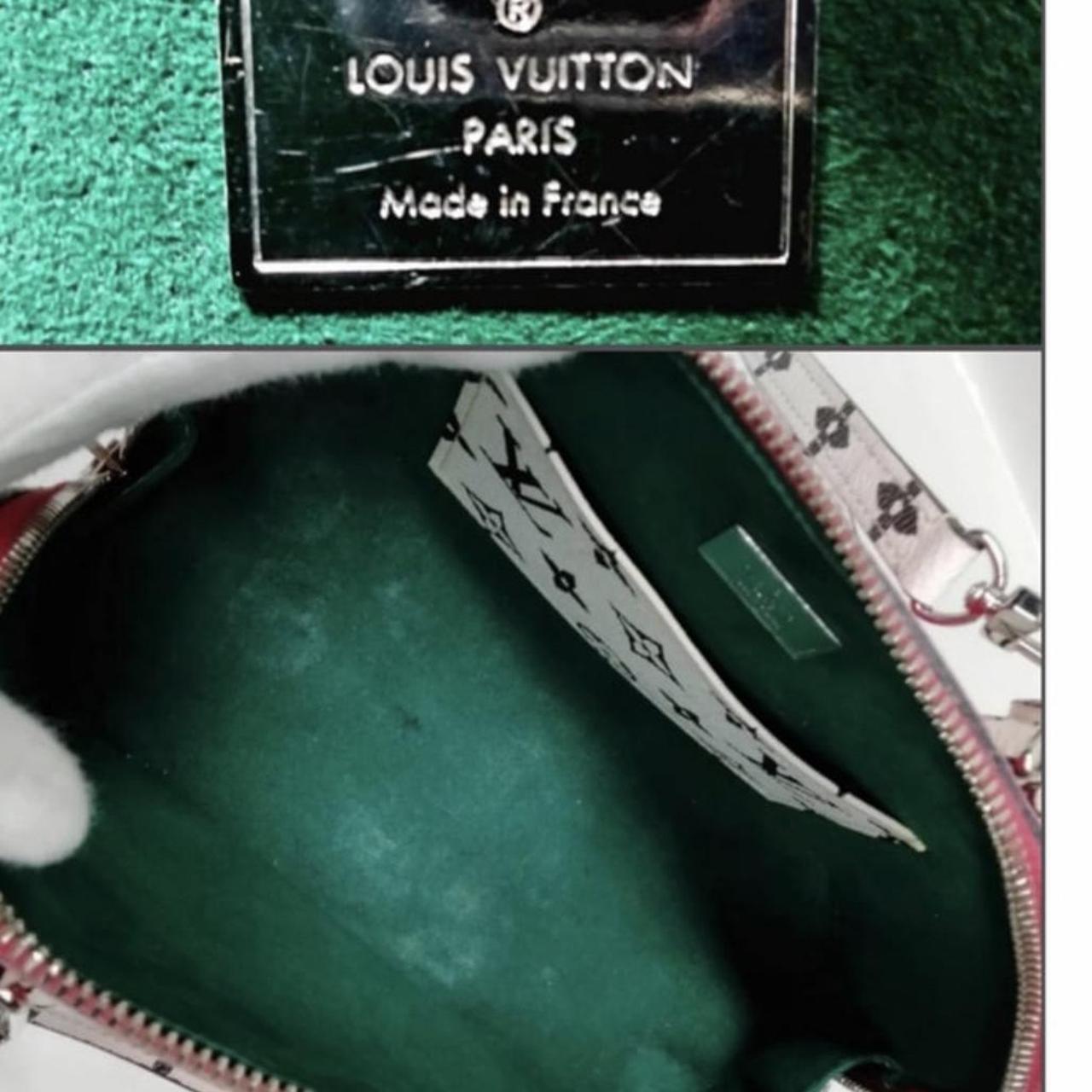 Authentic Louis Vuitton Alma bb damier ebene comes - Depop