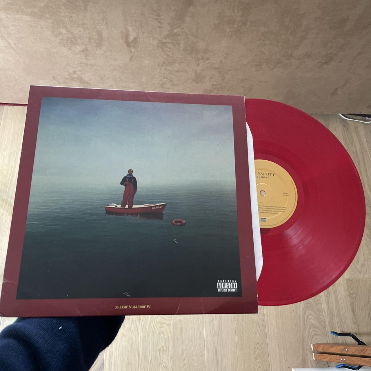 Lil Yachty - Lil Boat, translucent red colored vinyl | Depop