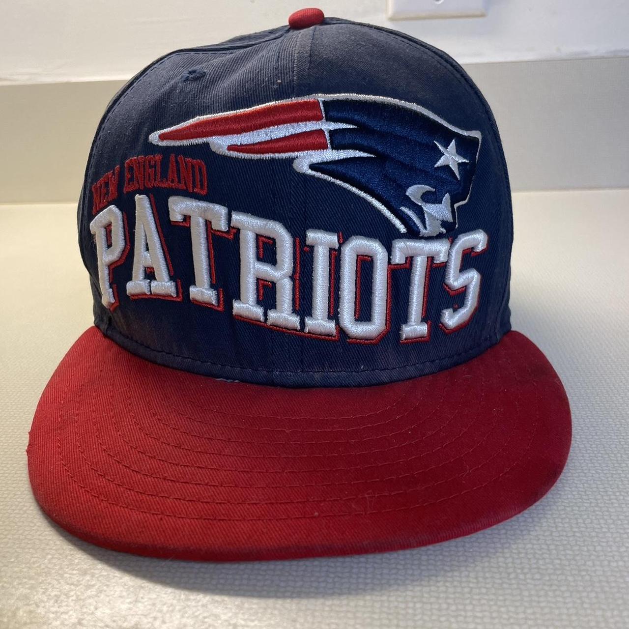 Vintage New England Patriots snapback hat with New - Depop