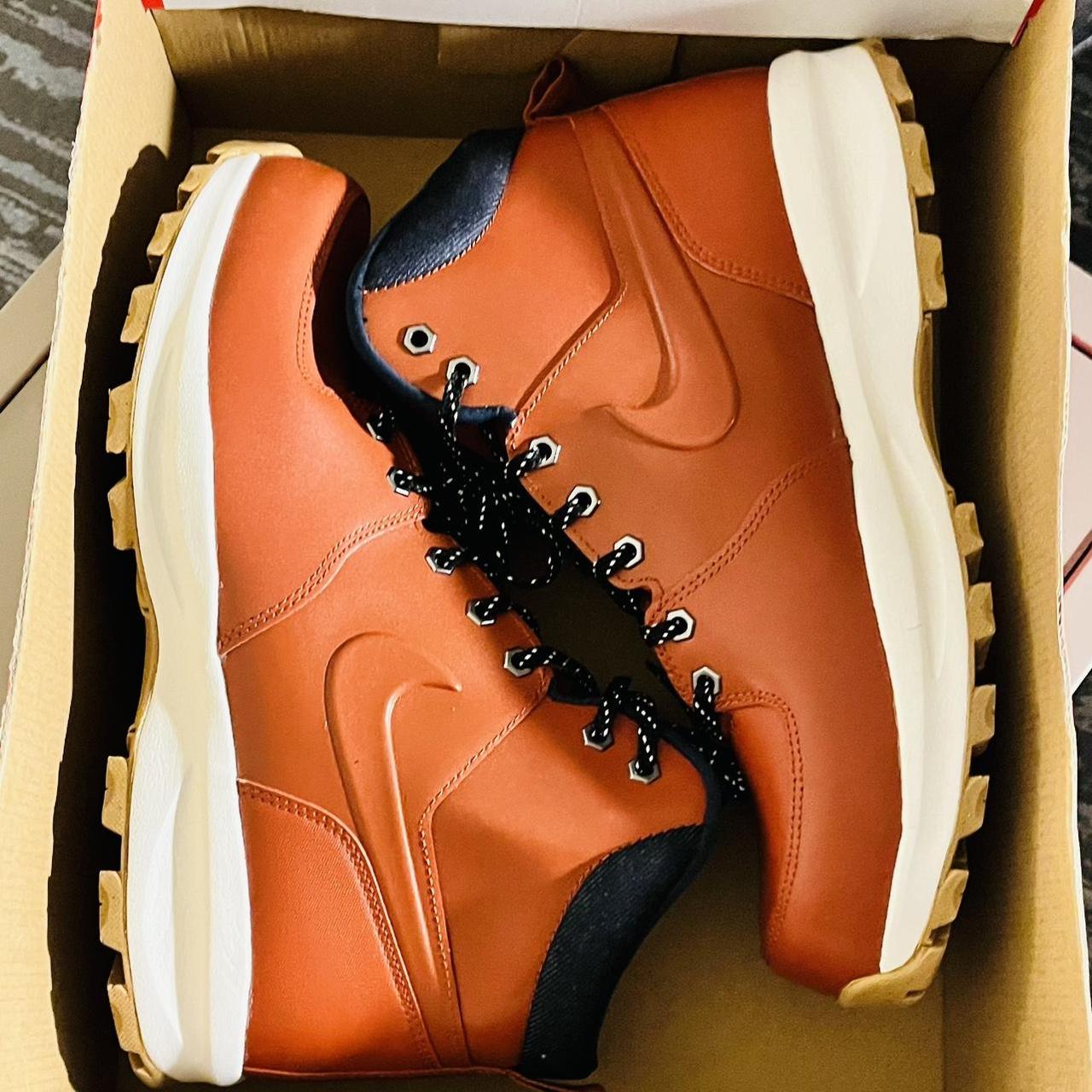 Orange acg hotsell nike boots