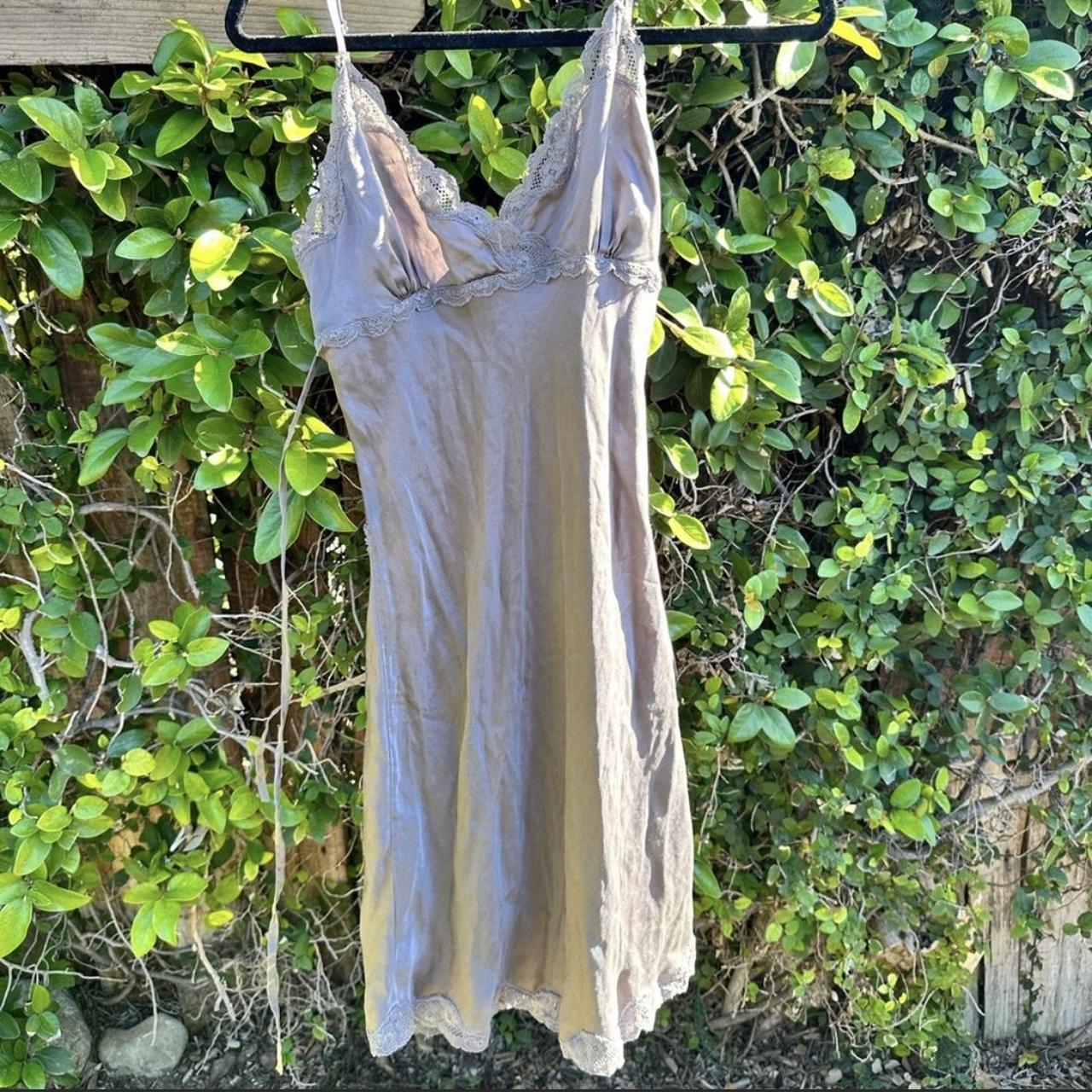 Intimissimi lace silk slip dress Size S/M Depop