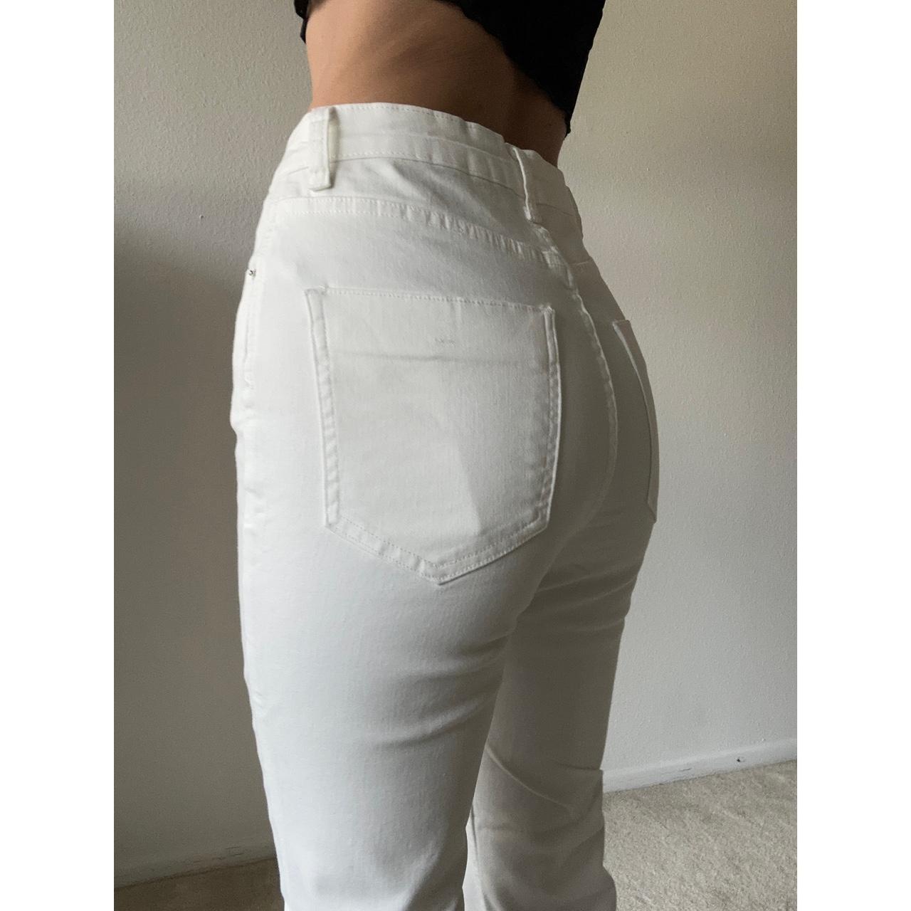Women's White Jeans Depop