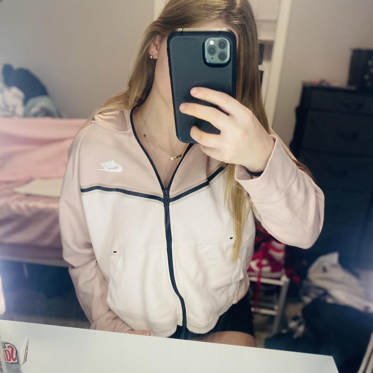 purple and green sweater