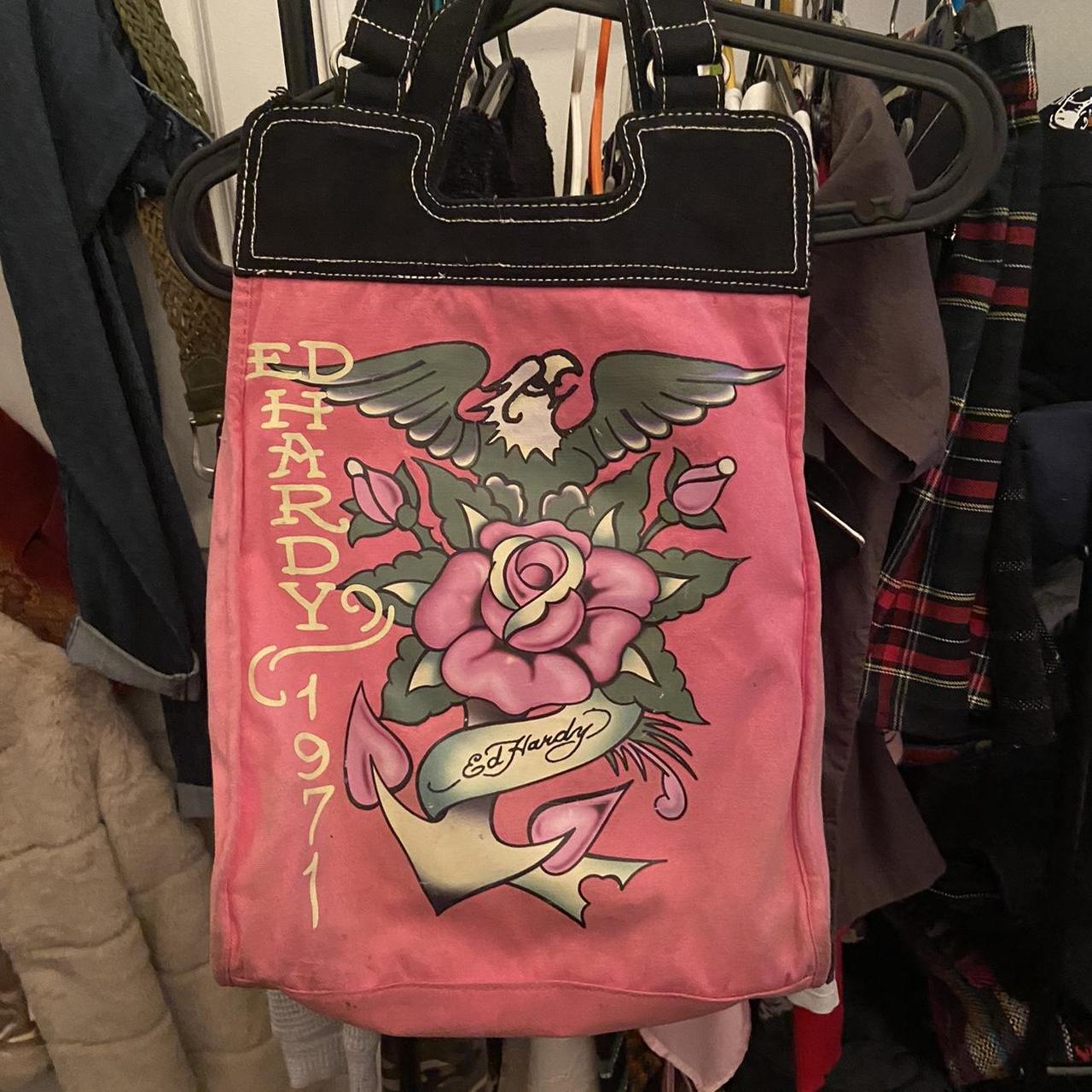 ed hardy tote edhardy y2k Depop