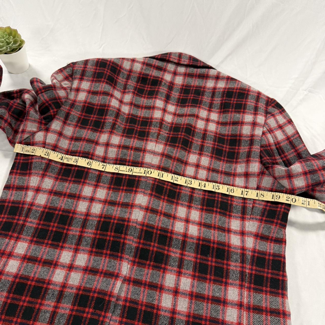 Pendleton Men's Tailored jacket - Red/Multi - M –… - image 8