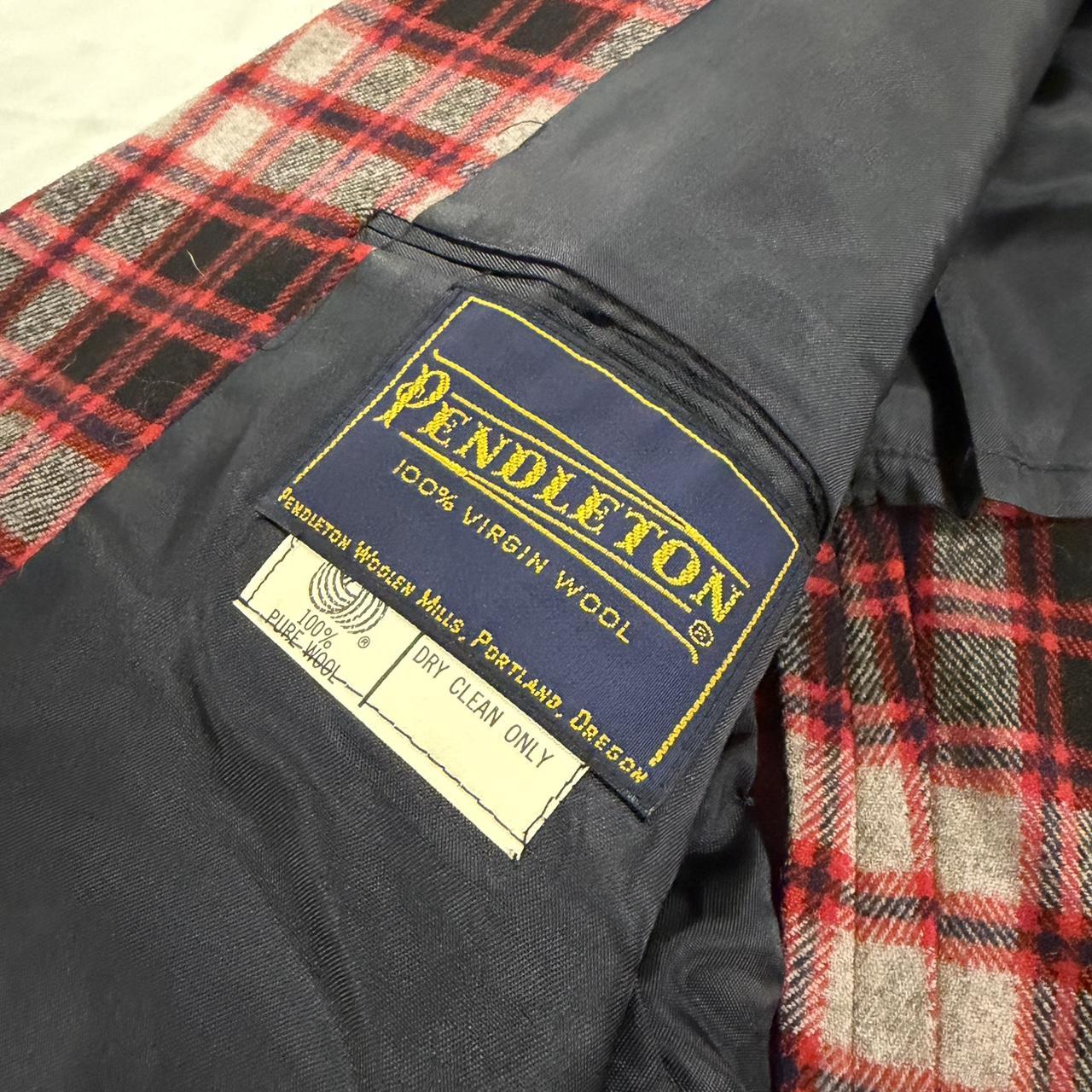 Pendleton Men's Tailored jacket - Red/Multi - M –… - image 5