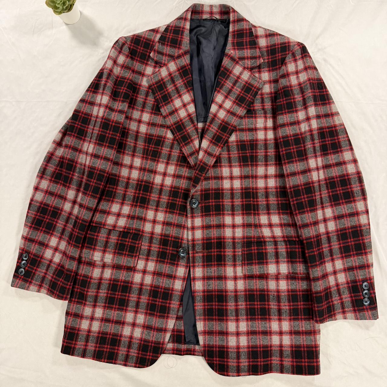 Pendleton Men's Tailored jacket - Red/Multi - M –… - image 1