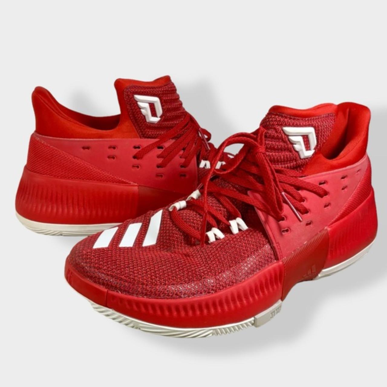 damian lillard shoes 3 red
