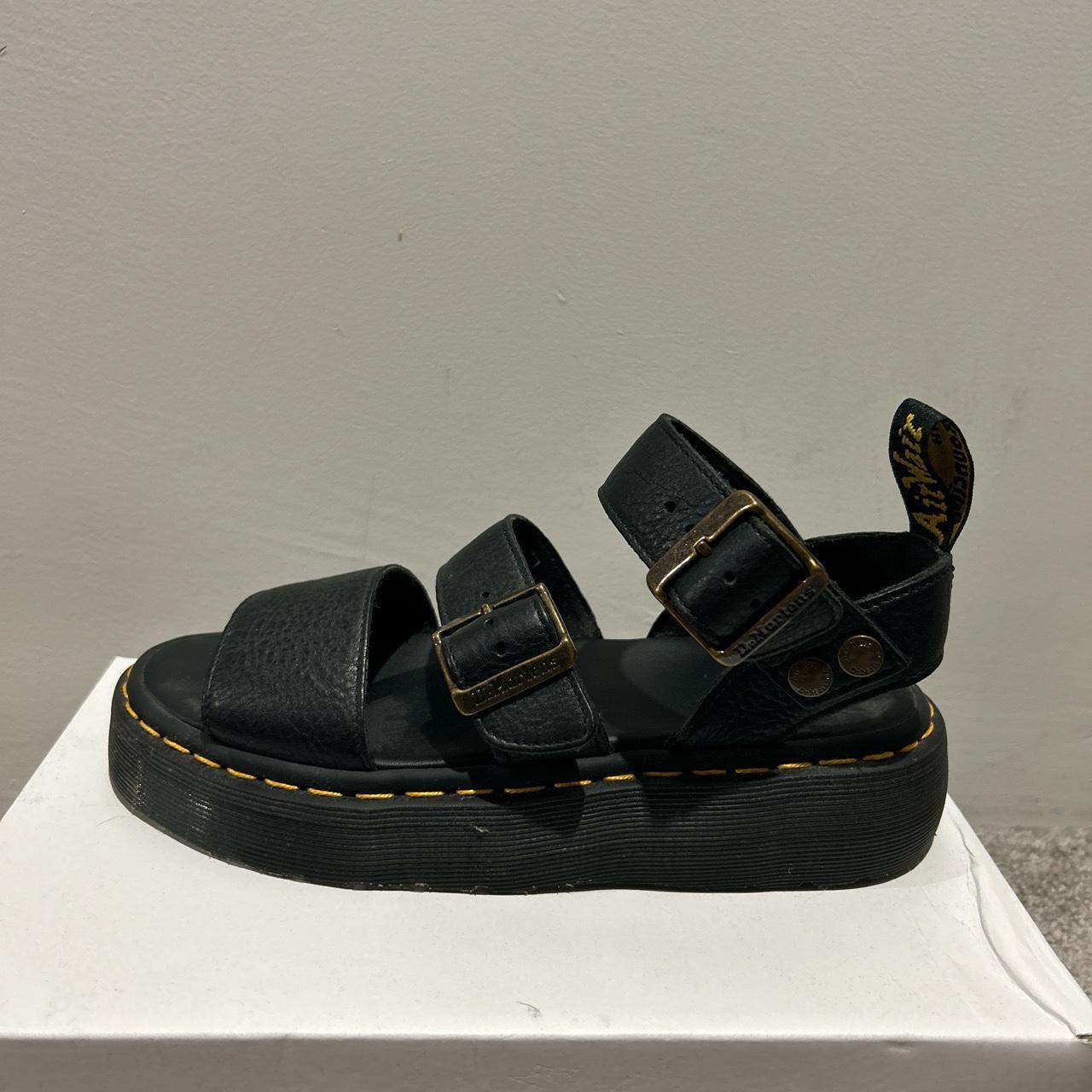Dr. Marten Sandals 7.5 worn a couple times no ware... Depop