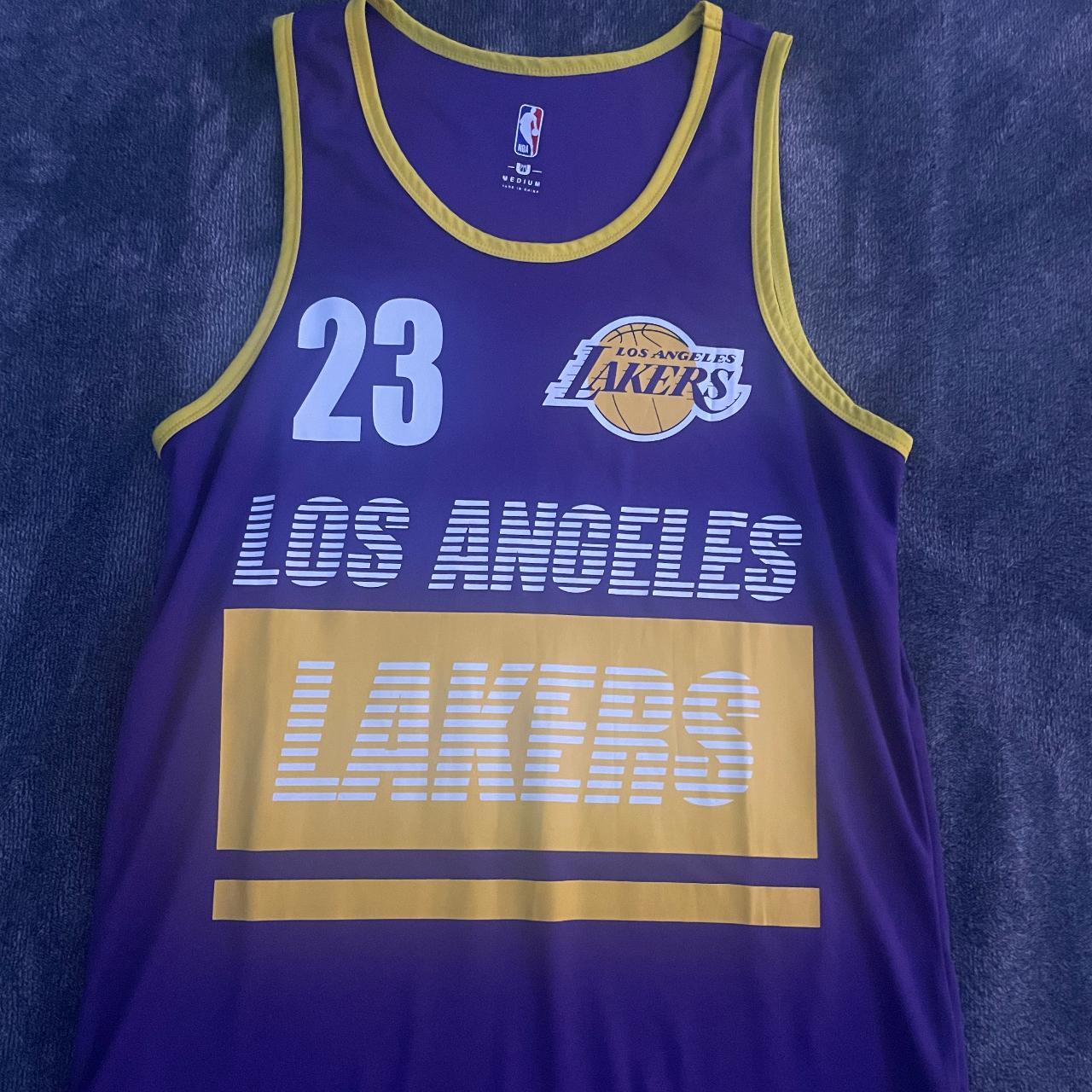 Men's NBA Lakers Jersey, Purple/Yellow & - Depop