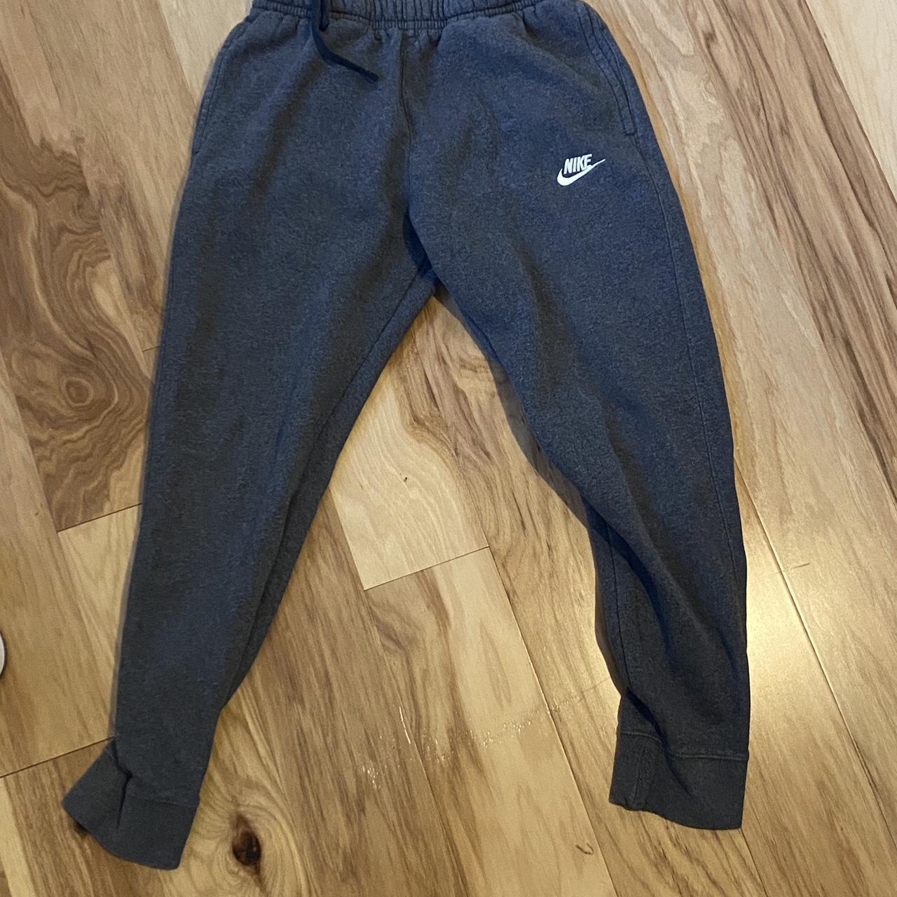 grey nike pants size small!!! great condition... Depop