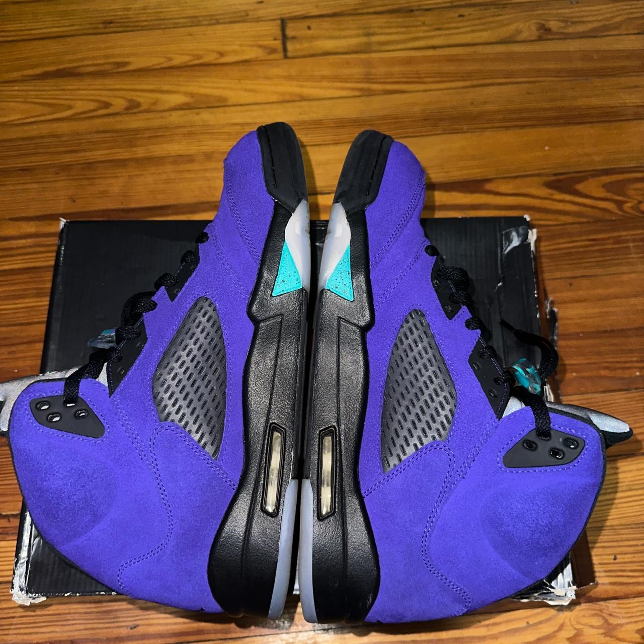 Air Jordan 5 retro “Alternate Grape” 7.5/10... - Depop