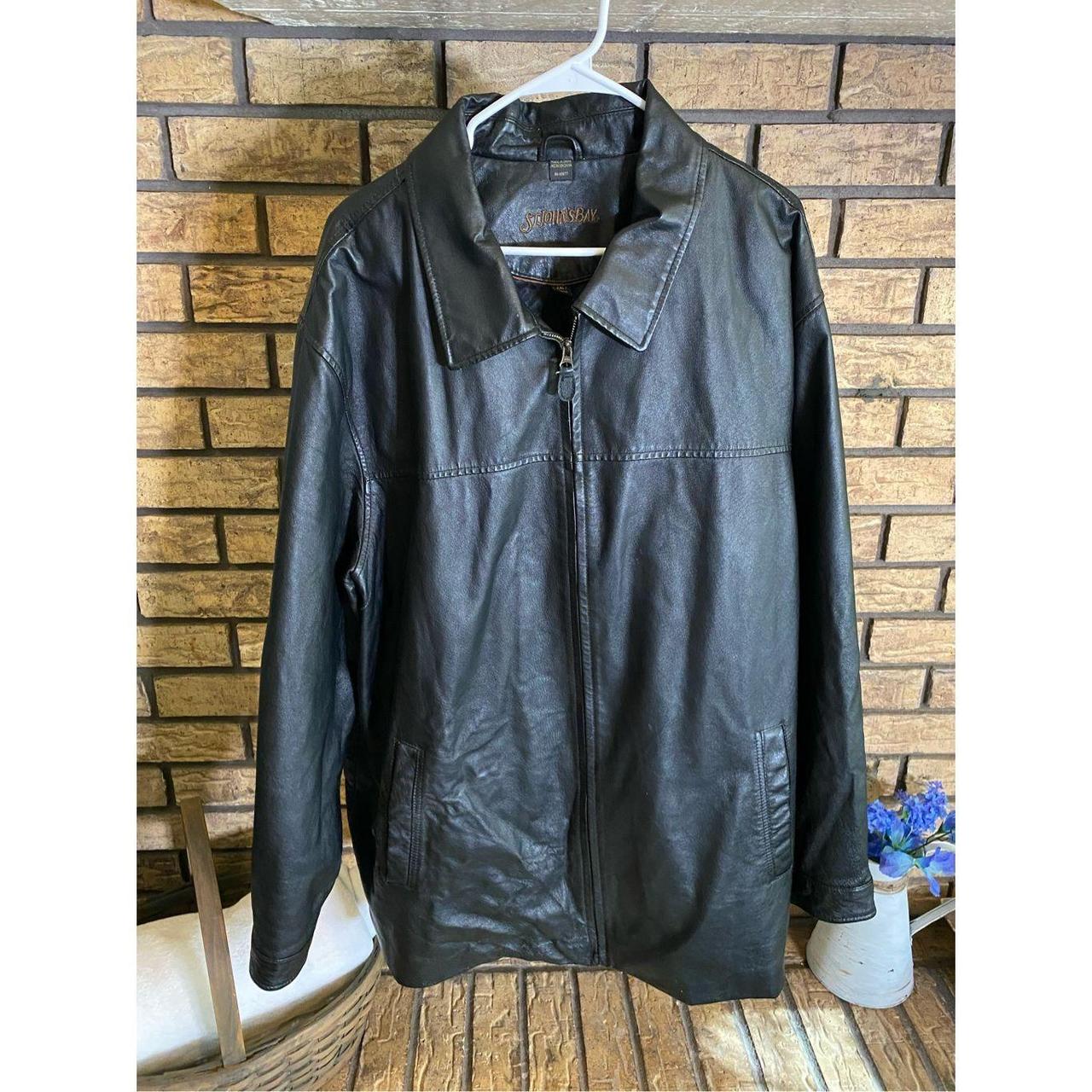 St john's bay on sale men's leather jackets