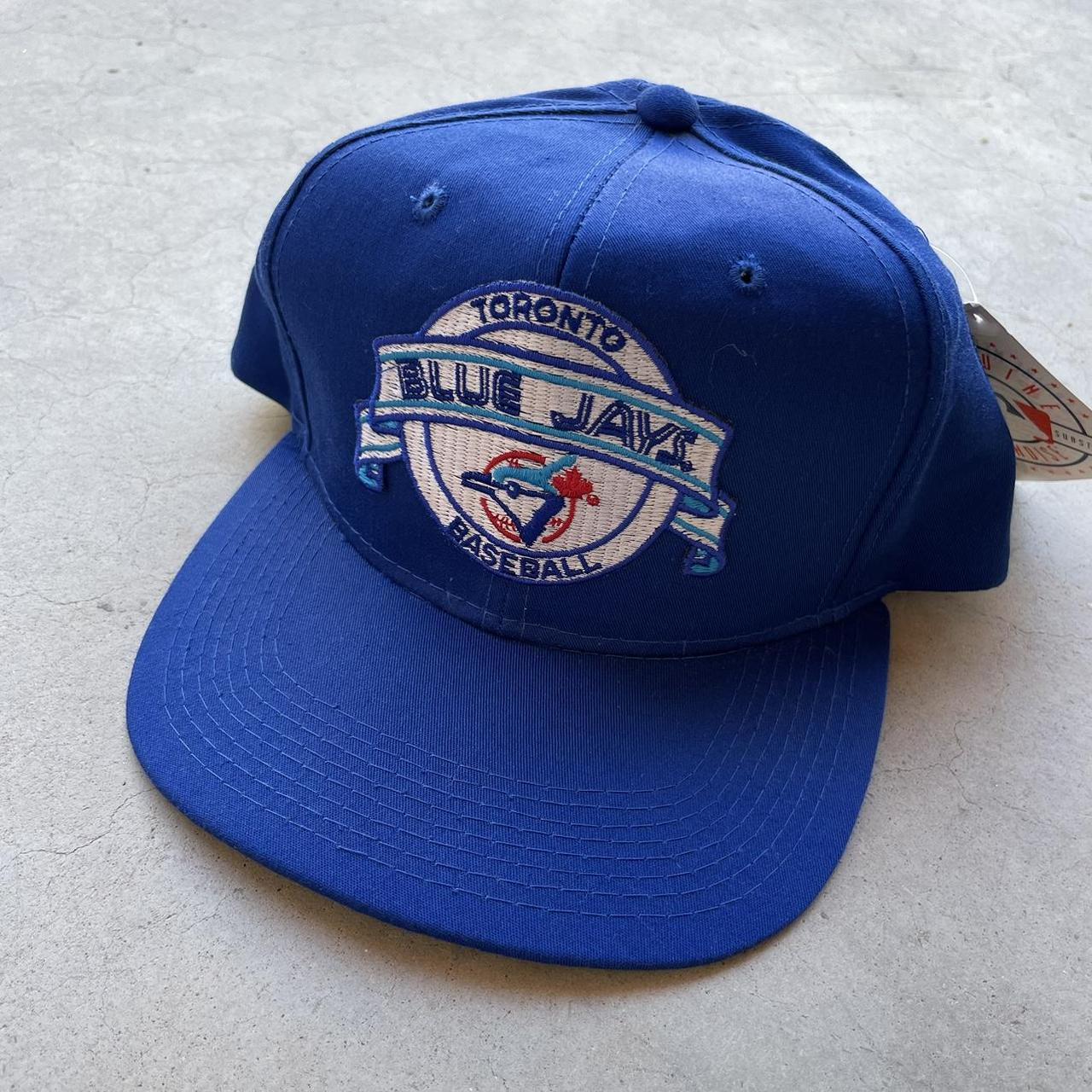 Vintage New Era Diamond Collection Blue Toronto Blue - Depop