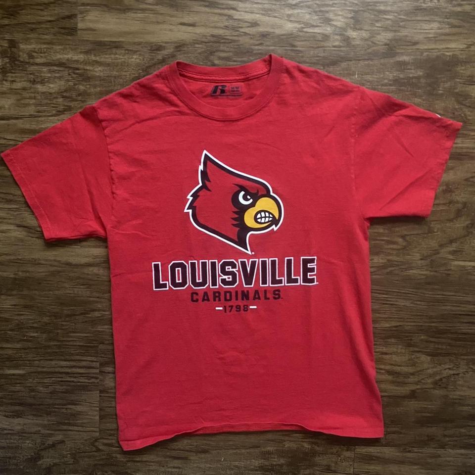 Louisville Cardinals Champion crew neck - Depop