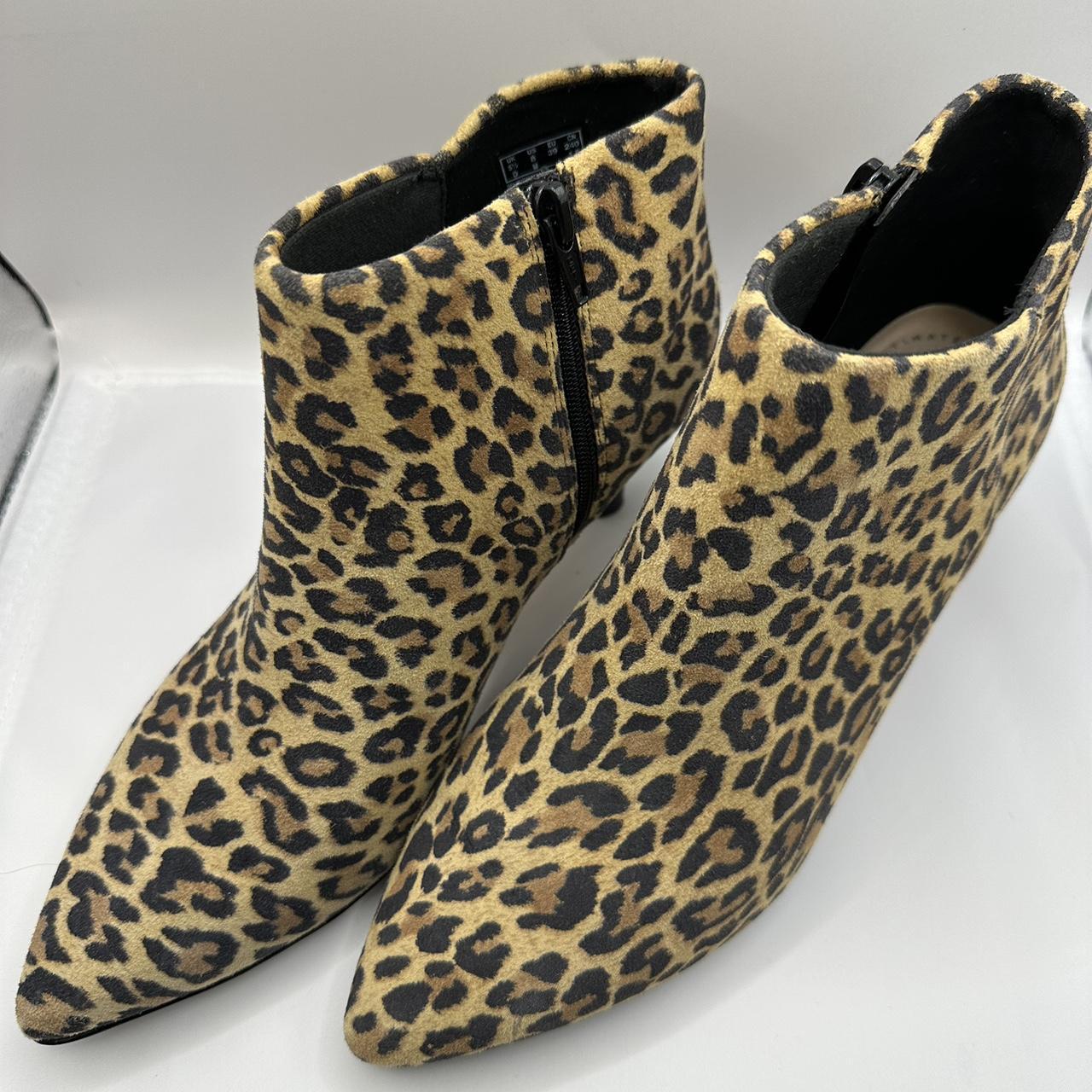 clarks leopard boots