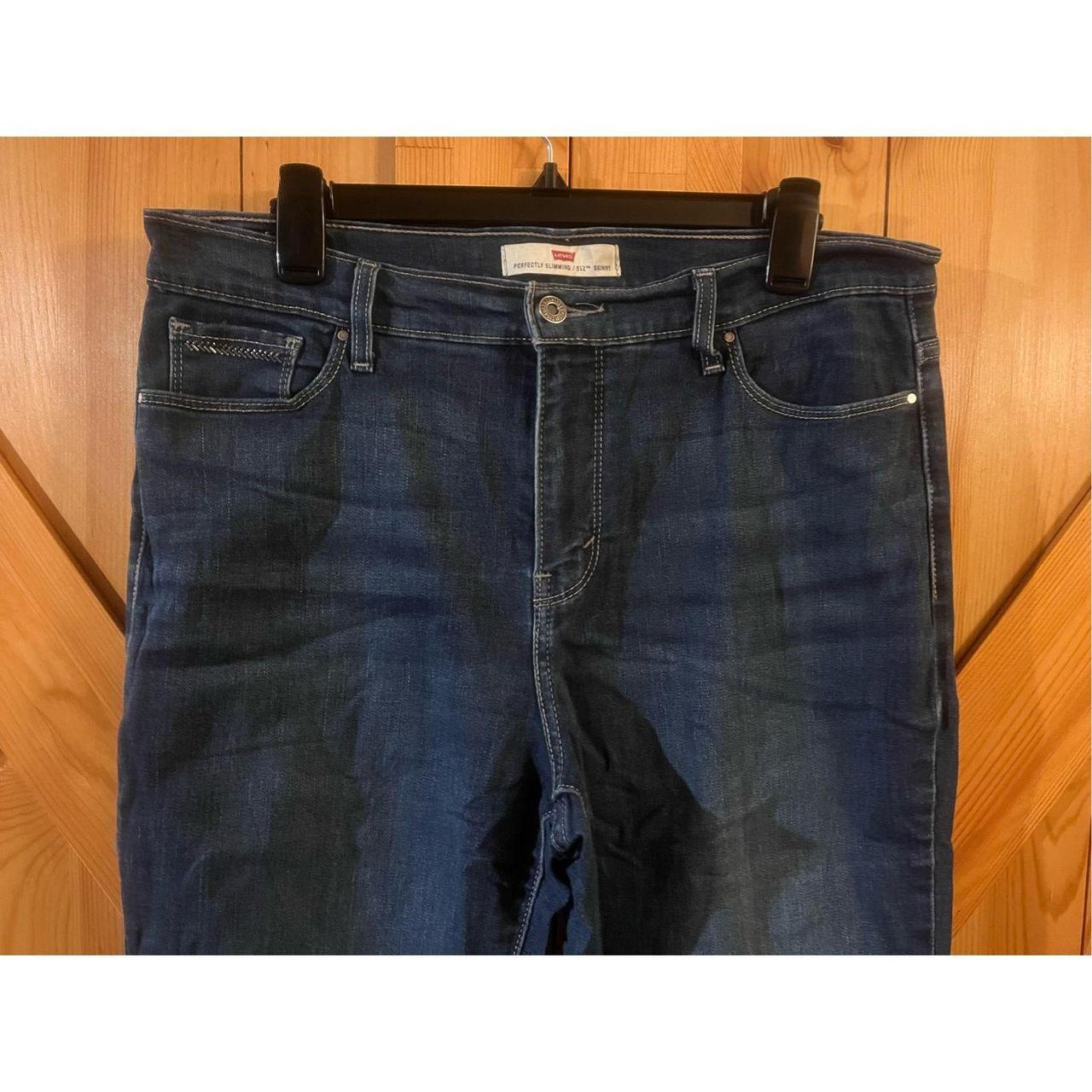 Levi's 512 perfectly slimming skinny outlet jeans