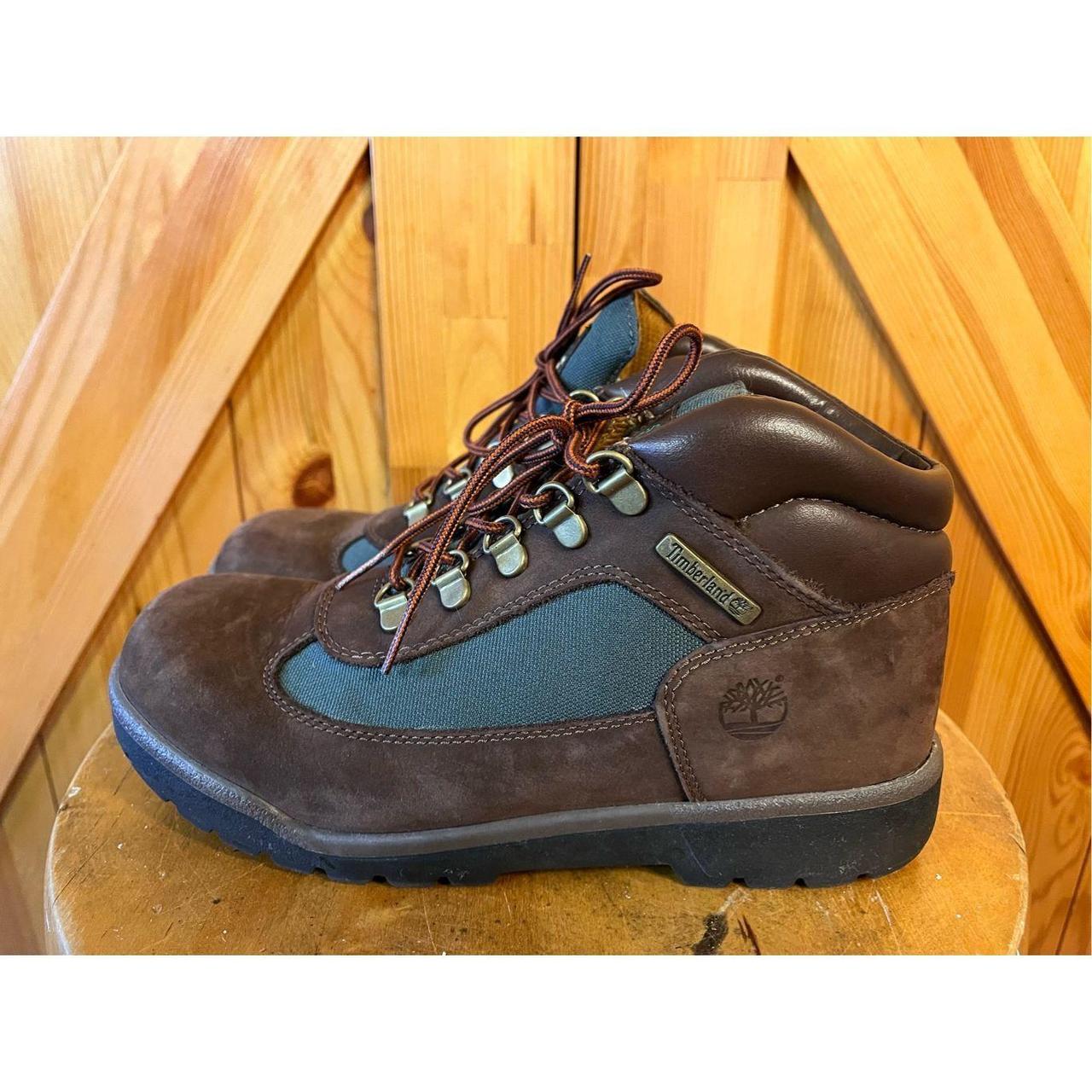 Timberland Boots 16937M Field Boots Brown Nubuck Depop