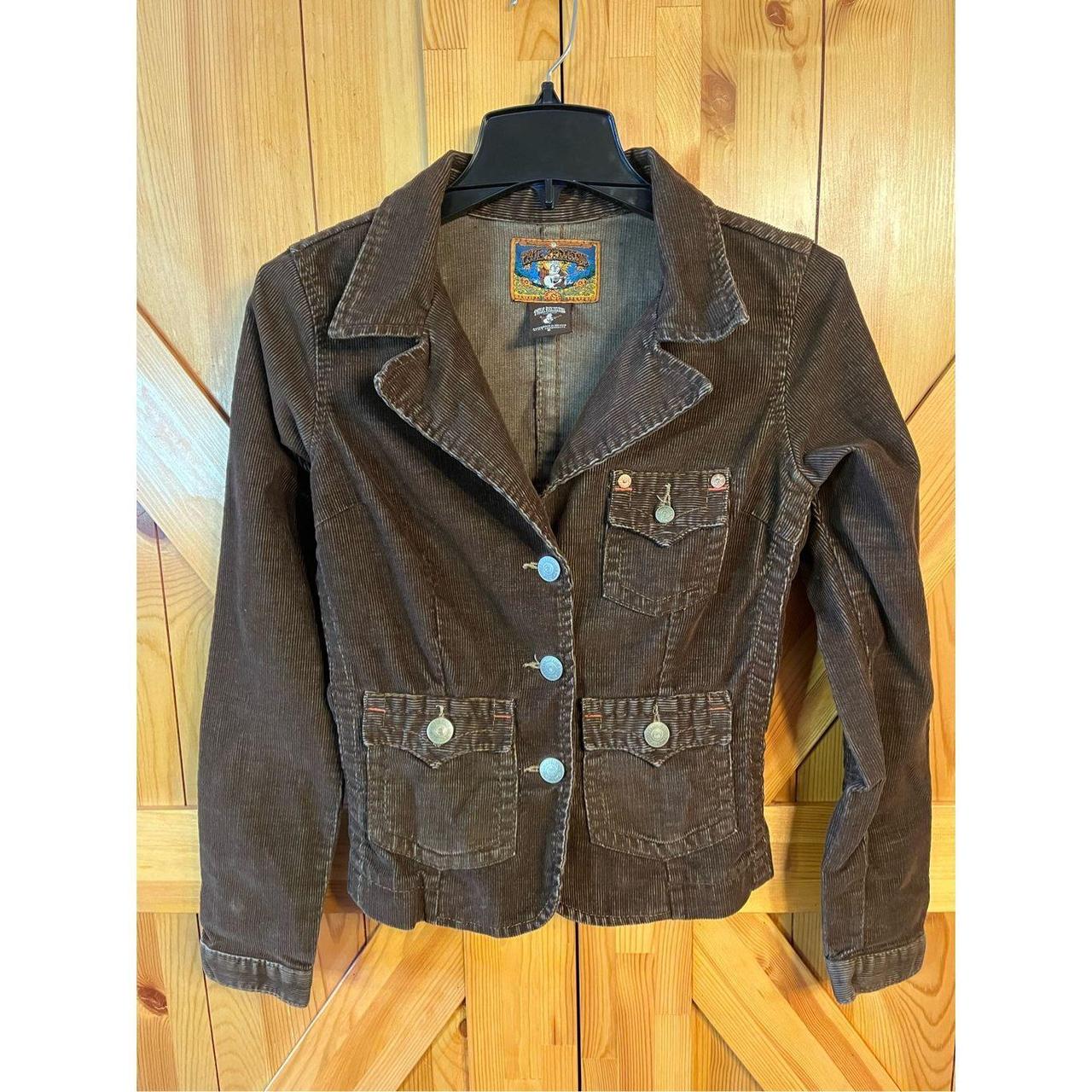 True religion clearance corduroy jacket