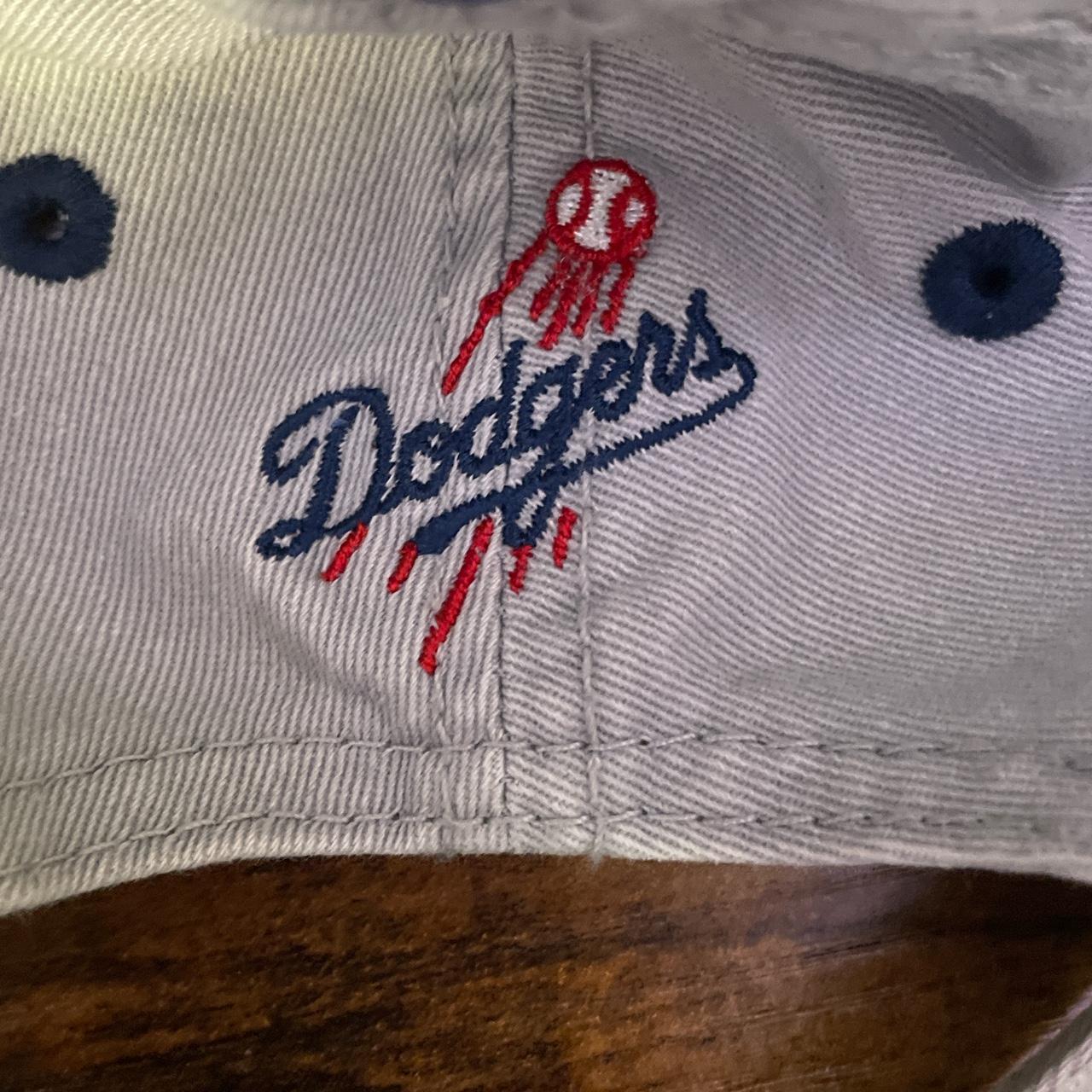 Vintage y2k New Era 9Fifty LA Dodgers Snapback Hat - Depop