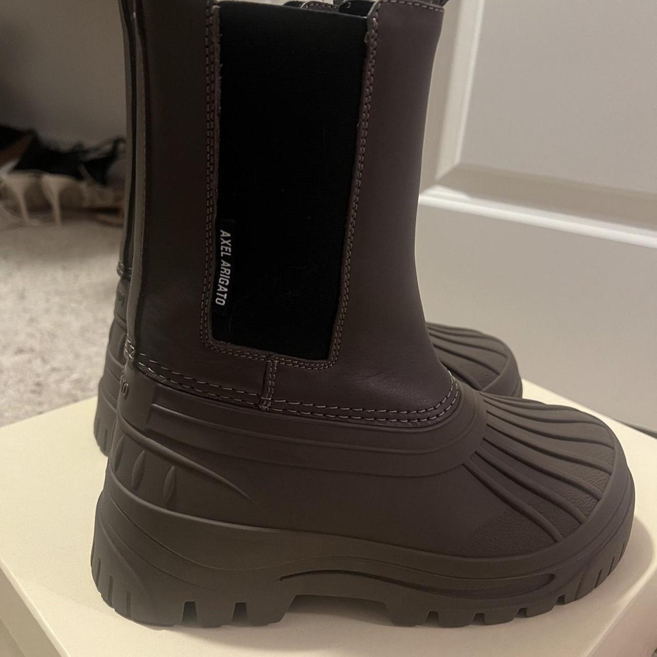 Axel Arigato Rubber Rain Boots Size 7W but fits Depop