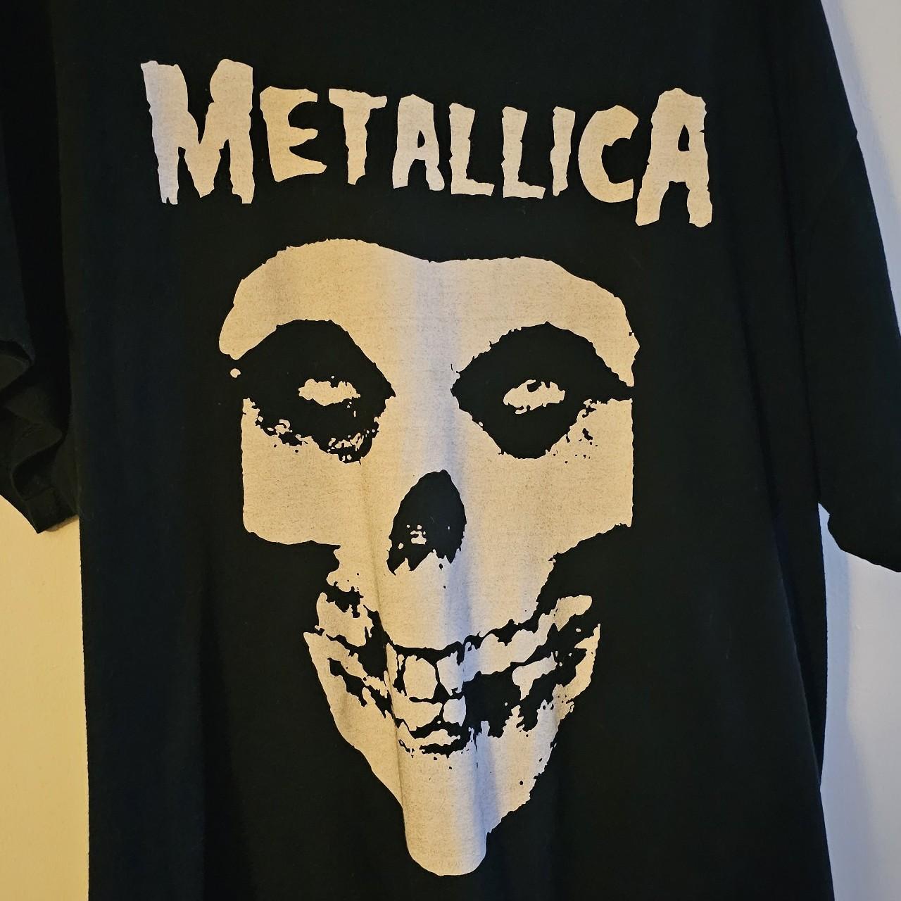 Metallica misfits silly shirt combo XL Worn quite a... - Depop