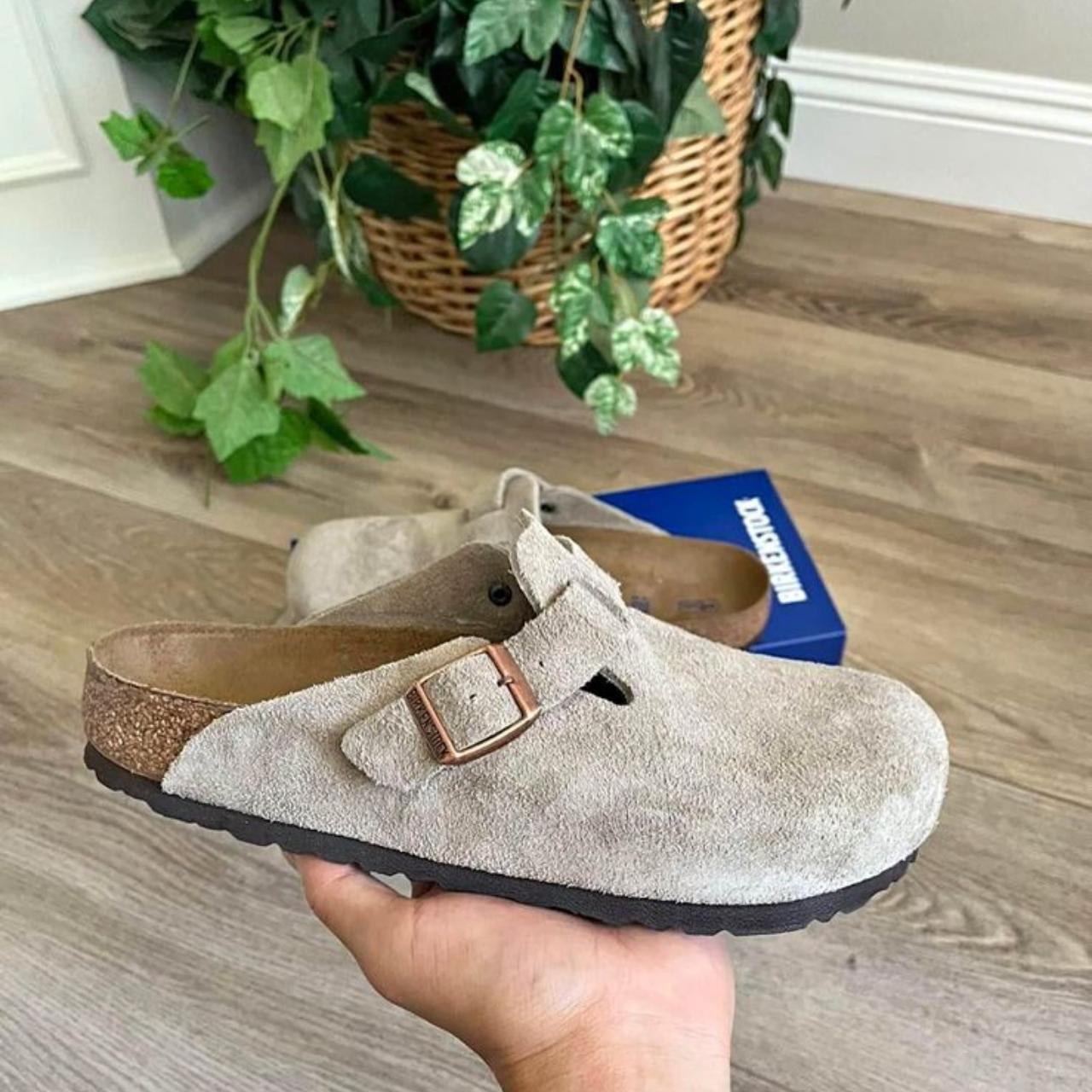 birkenstock-clogs-boston-soft-footbed-size-men-s-10-depop