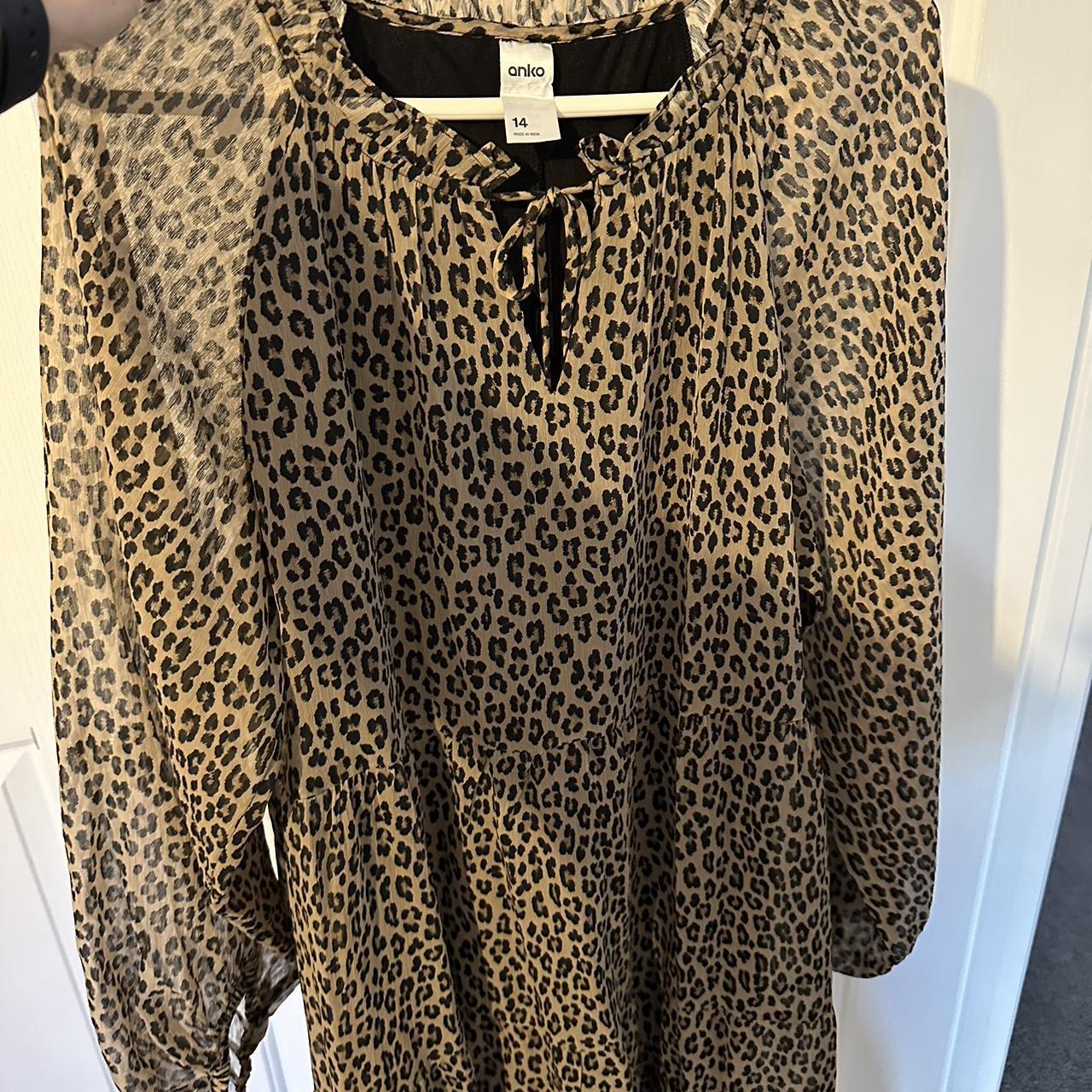 Animal print dress kmart hotsell