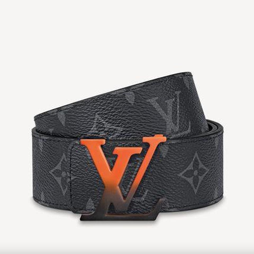 Louis Vuitton  Spray Lv 40Mm Reversible Belt Belts - Depop