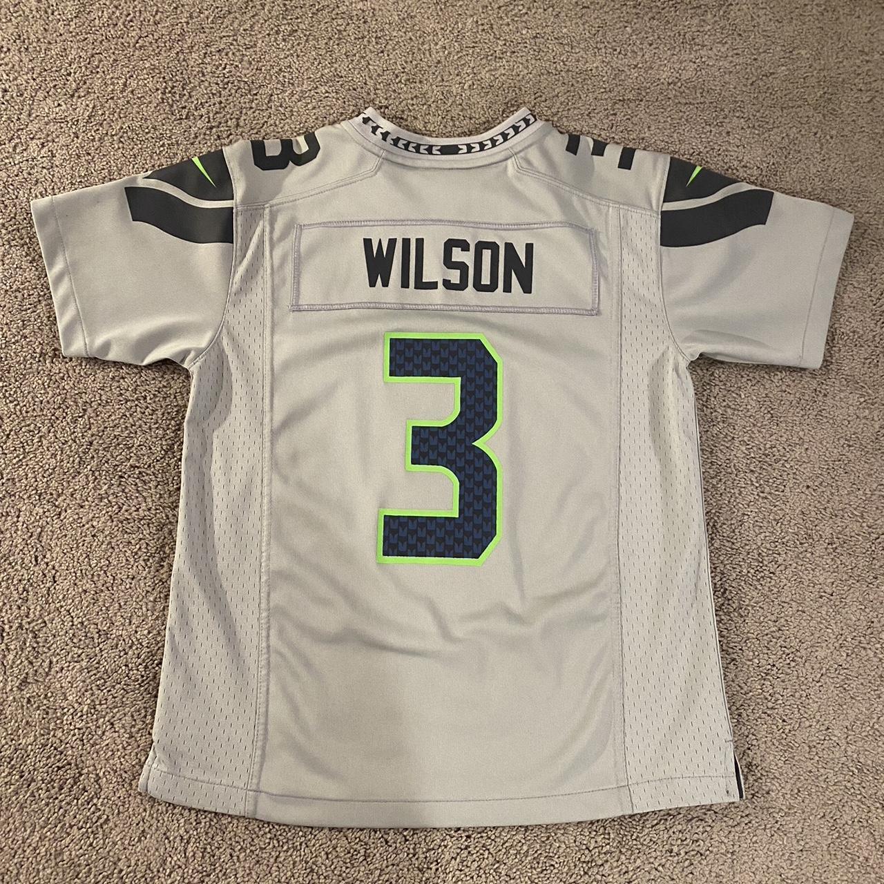 Nike NFL Seattle Seahawks Russell Wilson Neon Green - Depop